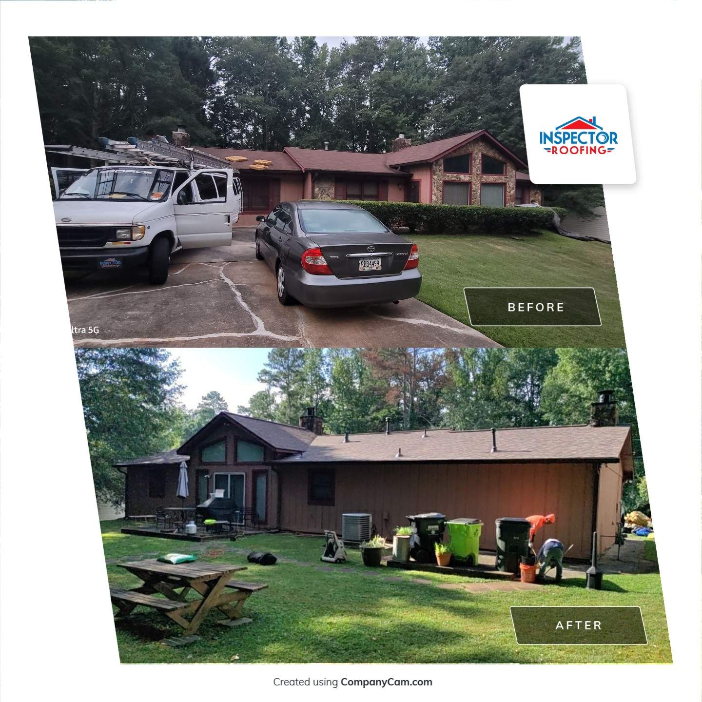 Residential Roofing Installation using Owens Corning by Inspector Roofing and Restoration