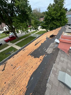Turtle Shell gutter protection installation in Elgin, IL 60120, photograph 19