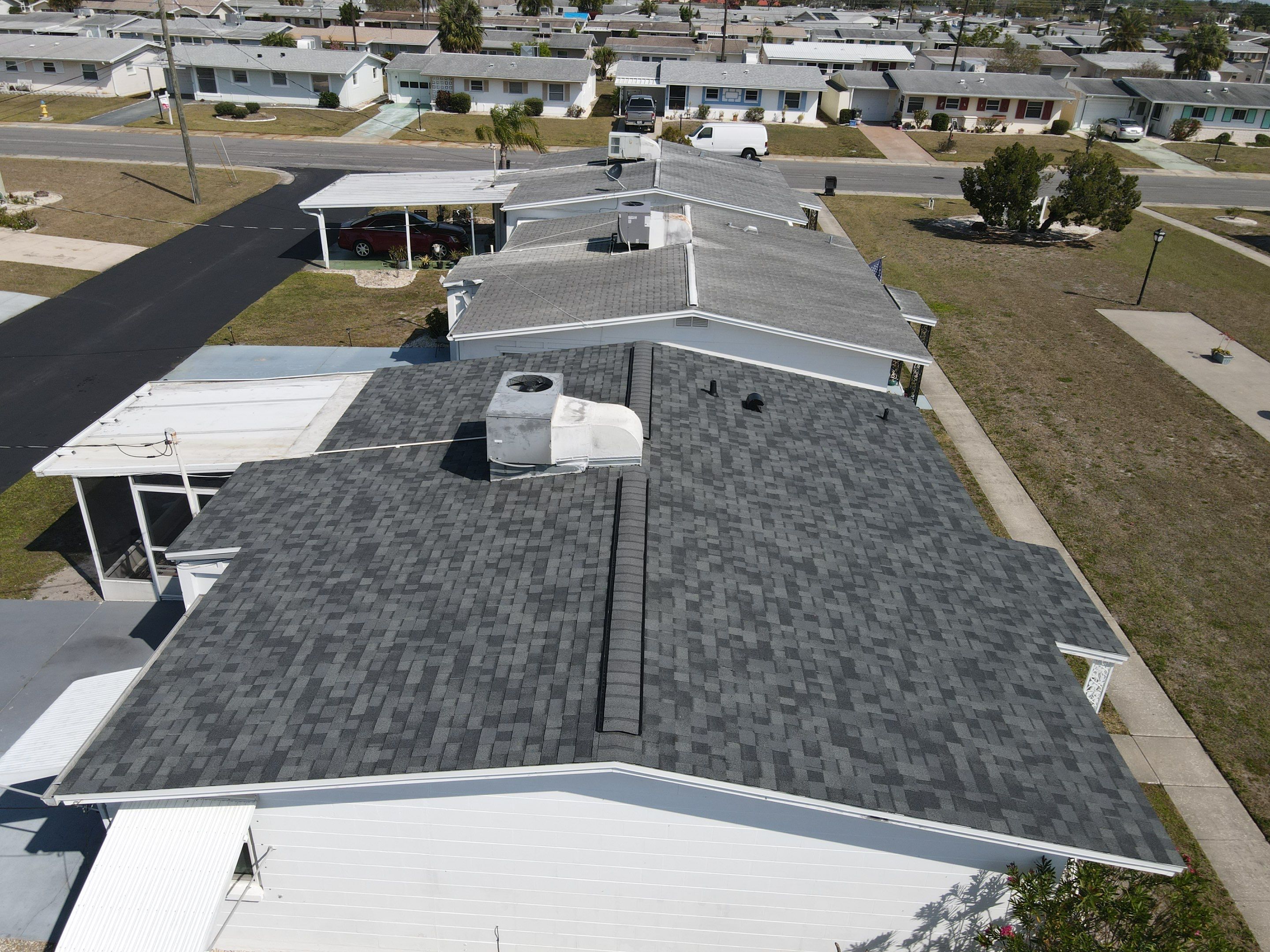 Roof replacement in Sun City Center, FL. by Steadfast Roofing