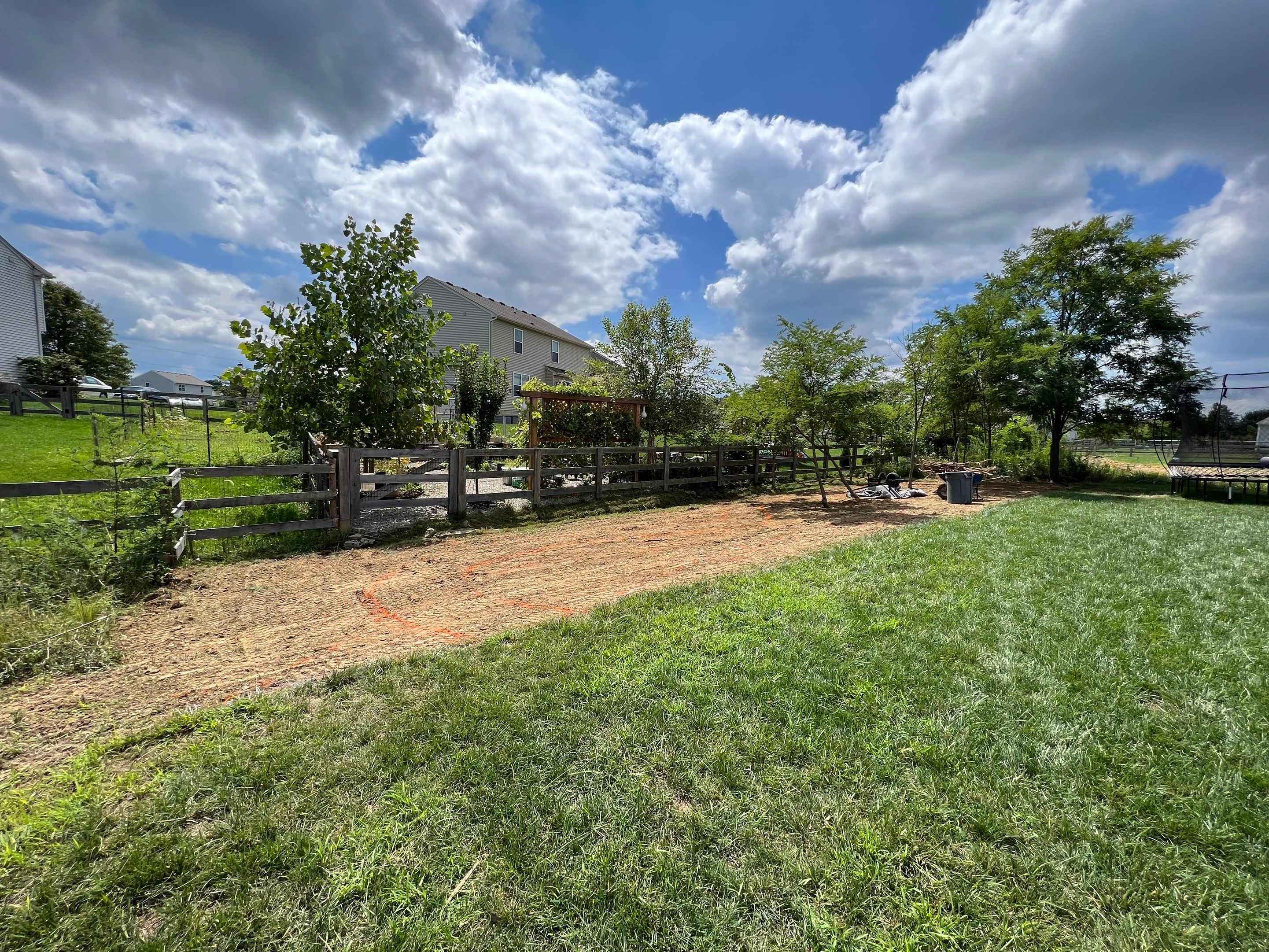 Turning a Back Field into a Landscape of Enjoyment by Reisenberg’s Lawn & Landscape, LLC