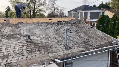 Low Pitch Residential Roofing Installation for damaged roof in Nampa
