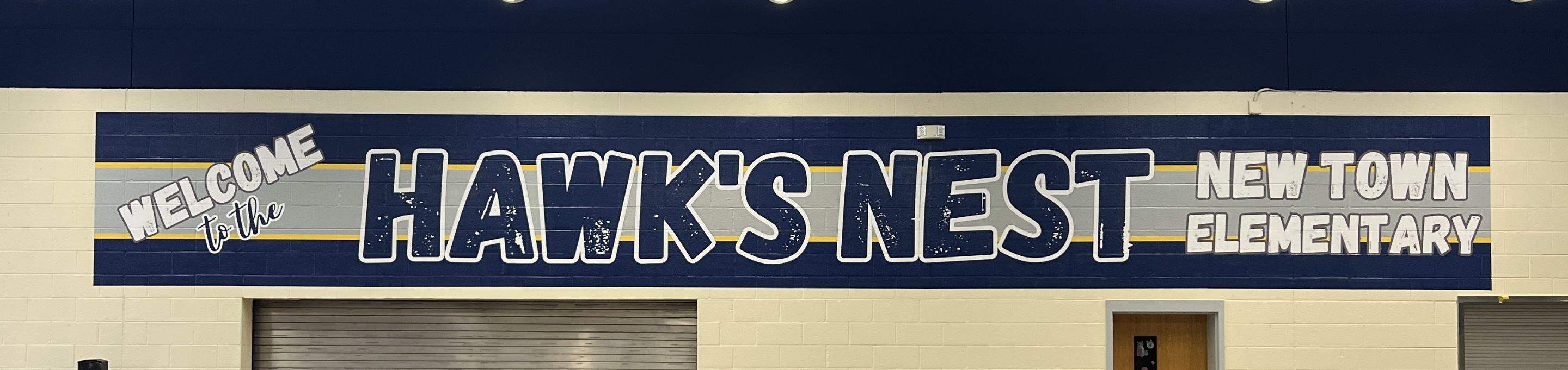 New Town Elementary School - Cafeteria Wall Graphic by QC Signs and Graphics