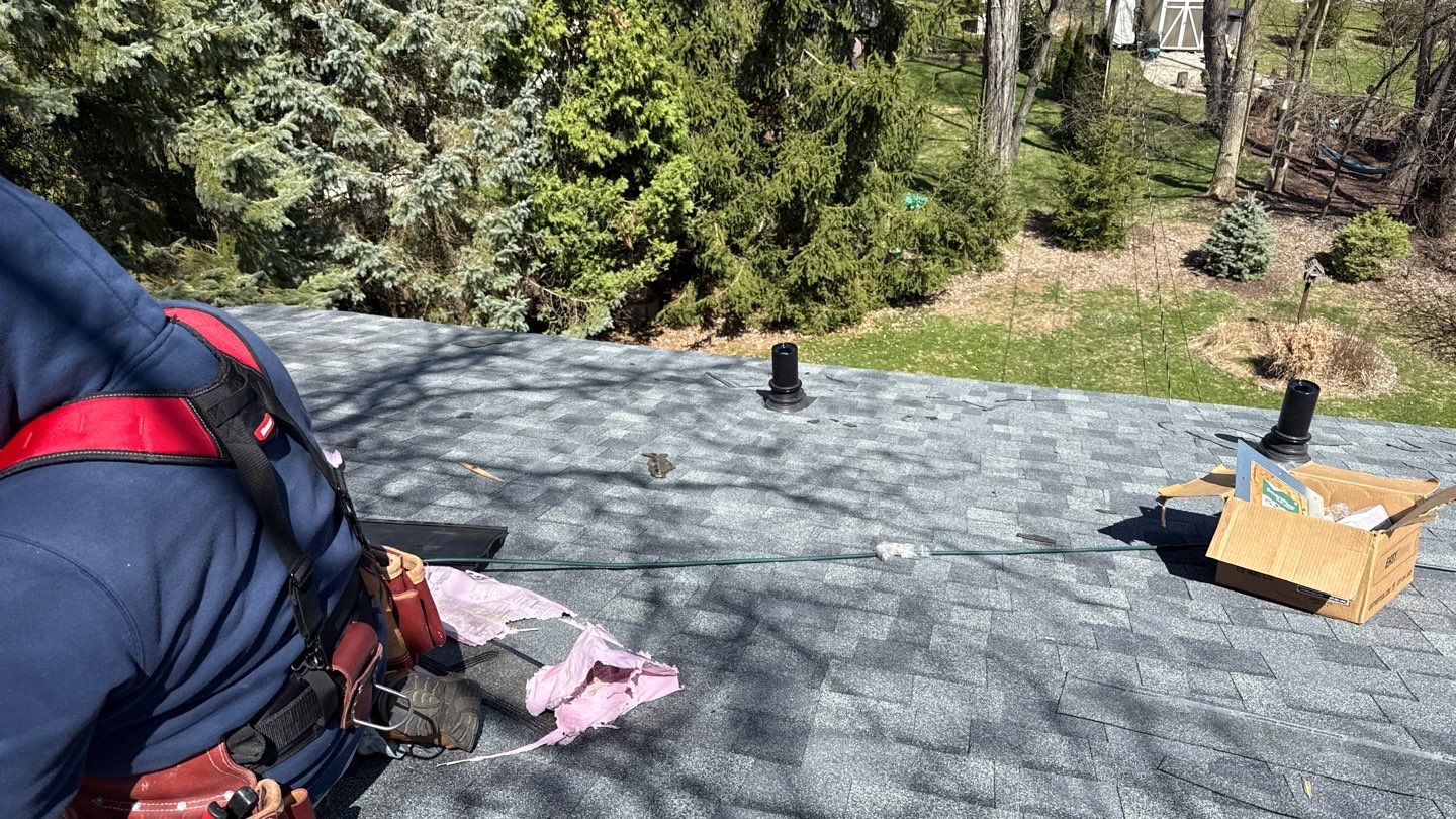 Roof Replacement using Owens Corning Estate Gray by 180 Contractors