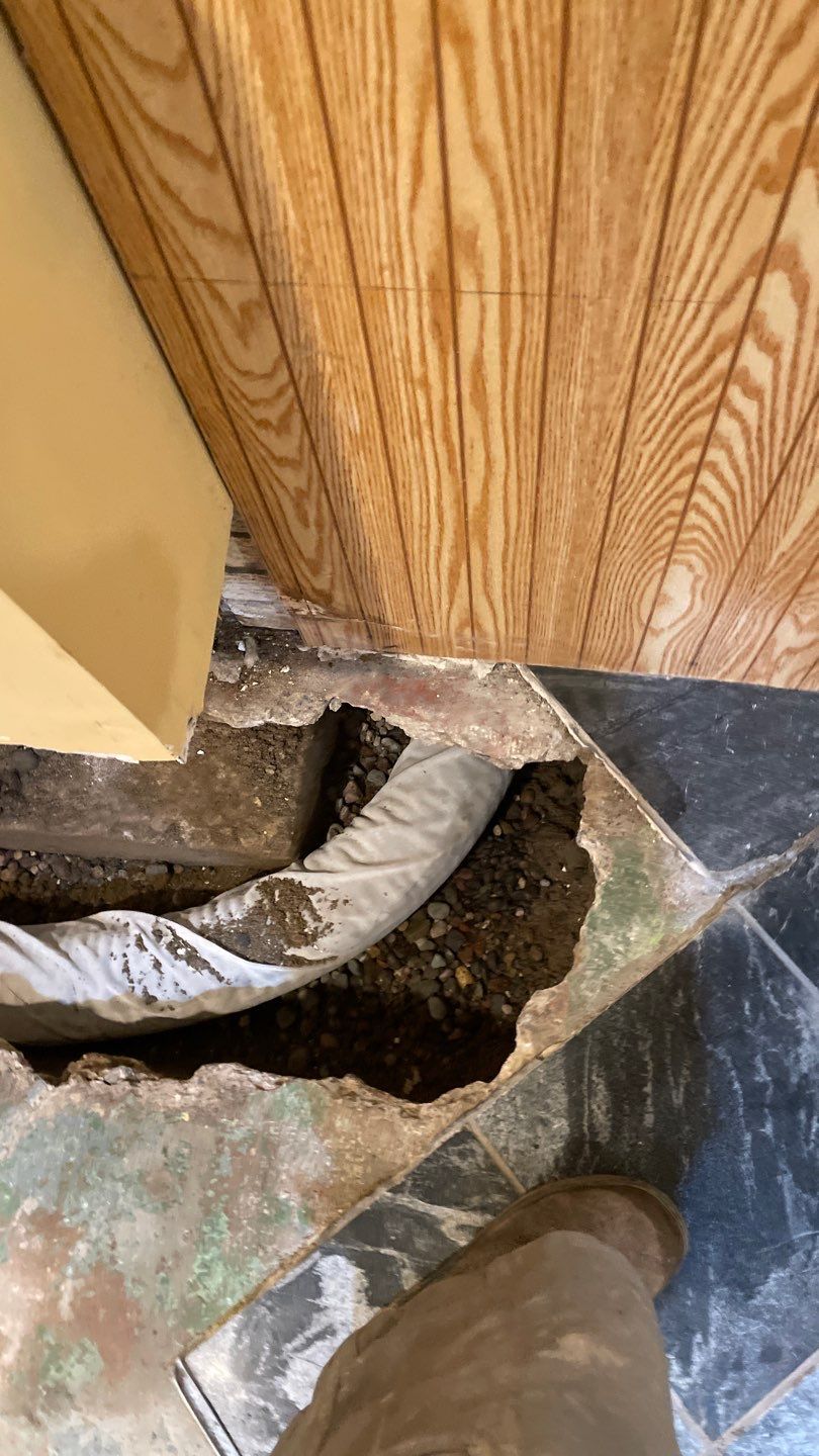 Drain Tile in Columbia Heights by Waterproofing Northeast