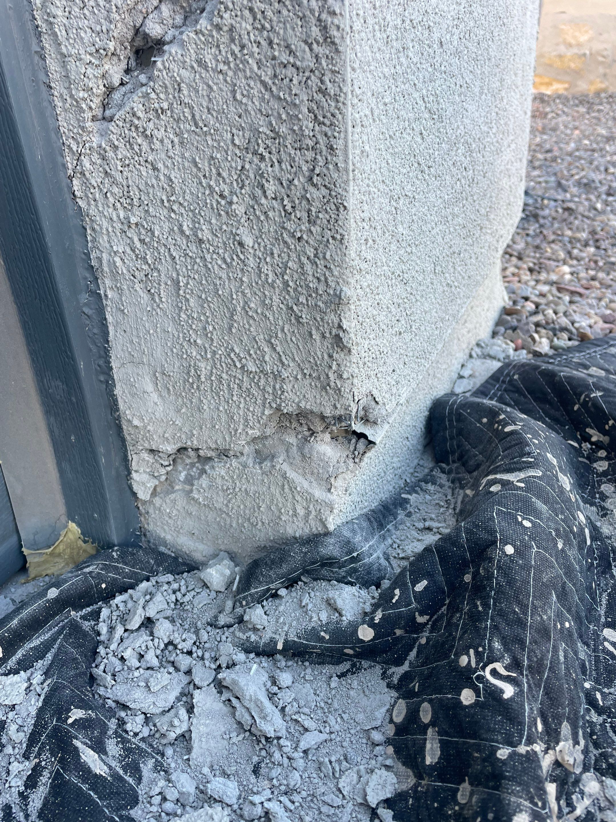 Stucco repairs by Castro Brothers Solutions