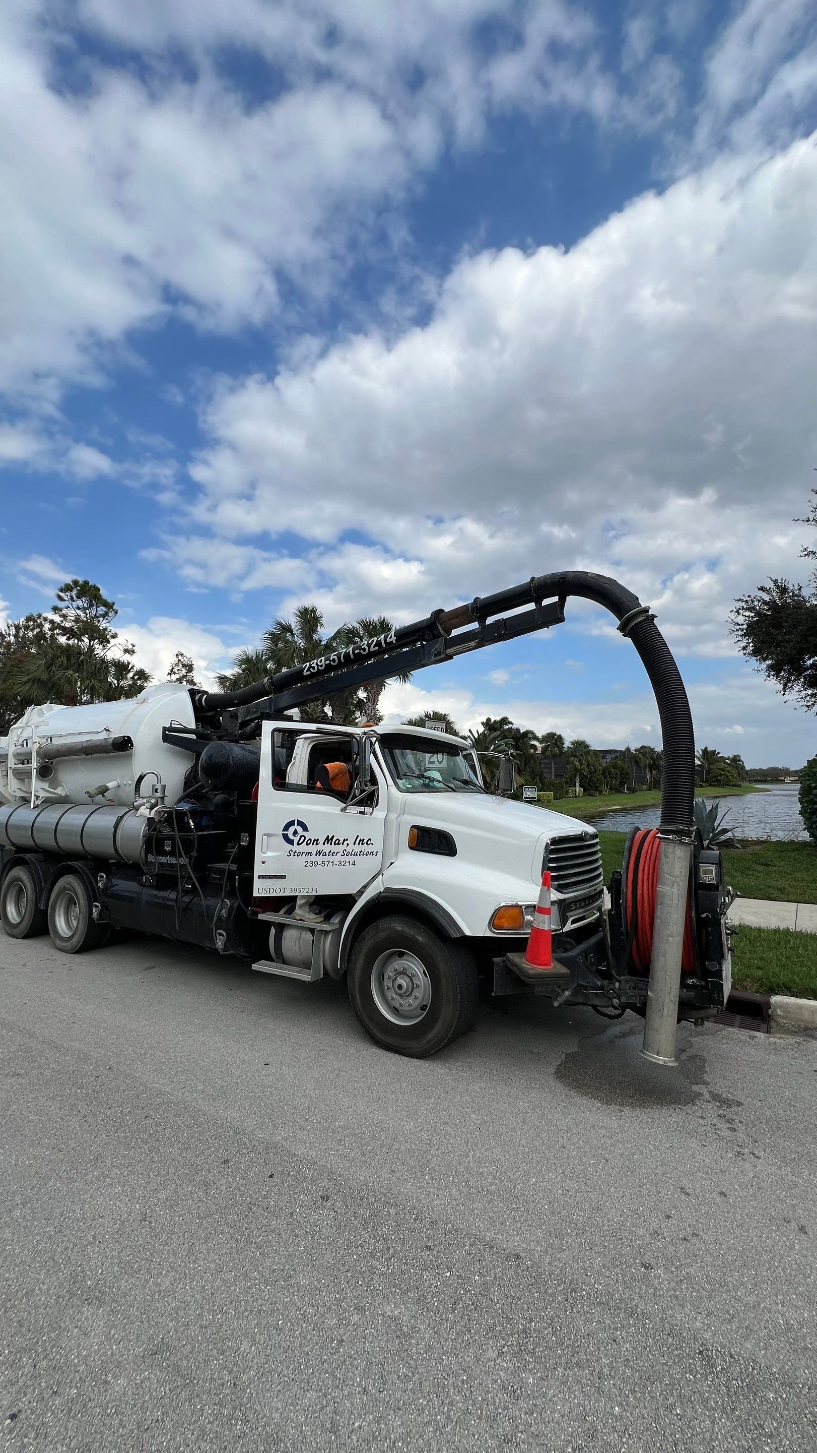 Community Stormwater System Catch Basin Cleaning by Don Mar, Inc. Storm Water Solutions