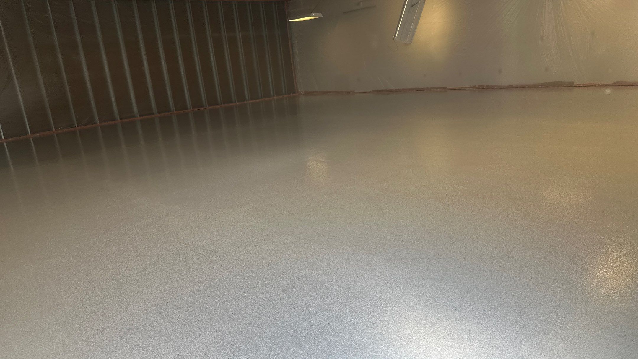 Commercial Floor Transformation using Ash Colorway by Croc Coatings, LLC