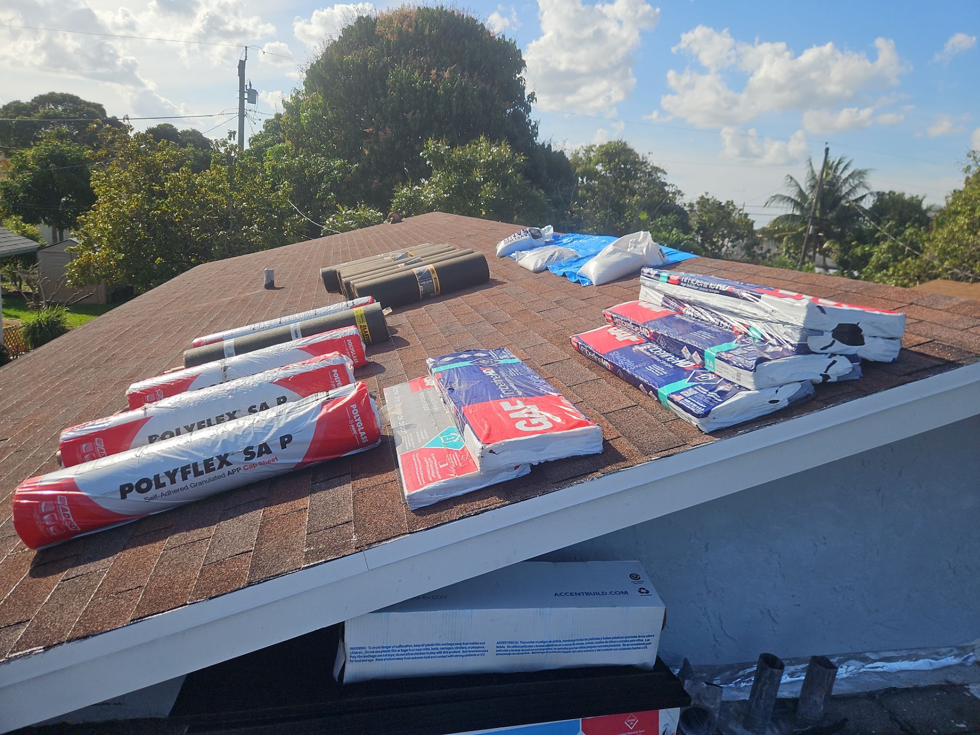 Residential Roofing Installation using GAF by BLUES BROTHERS ROOFING