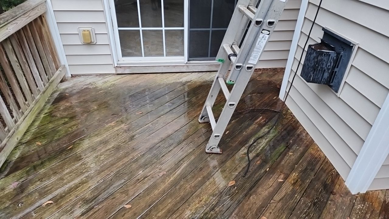 House Wash using cleaner by G&H Home Tech Pros LLC