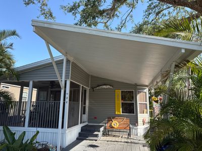 Mobile Home House Wash & Screened Porch Cleaning | Fisherman’s Cove RV Park | Terra Ceia, FL