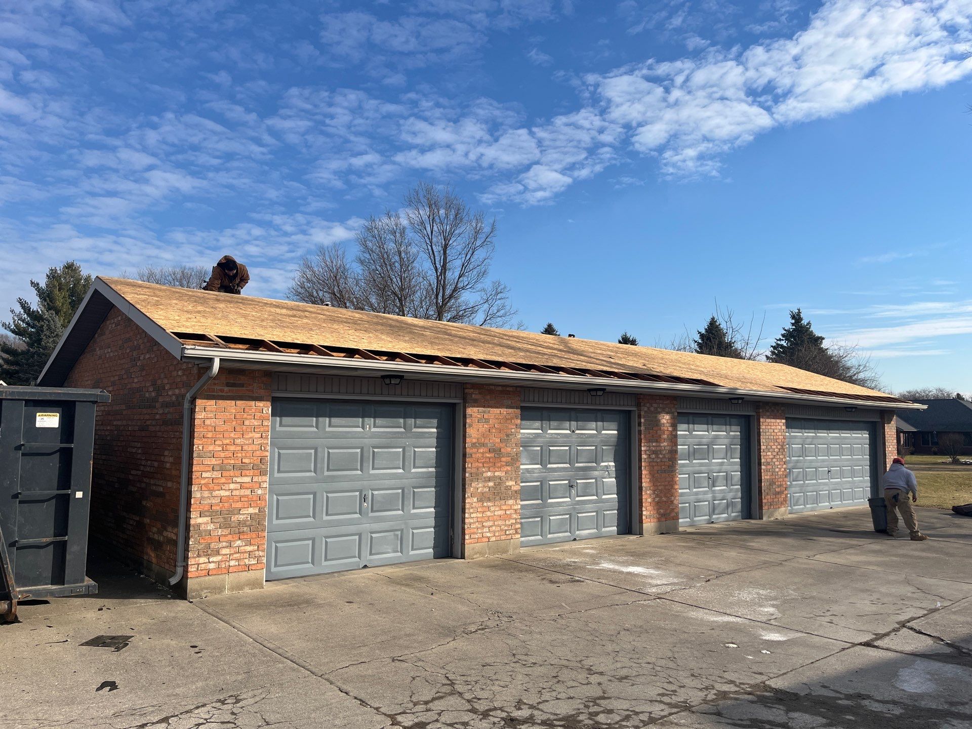 Residential Roofing Installation using GAF Timberline HDZ Weathered Wood by Nitro Roofing and Construction