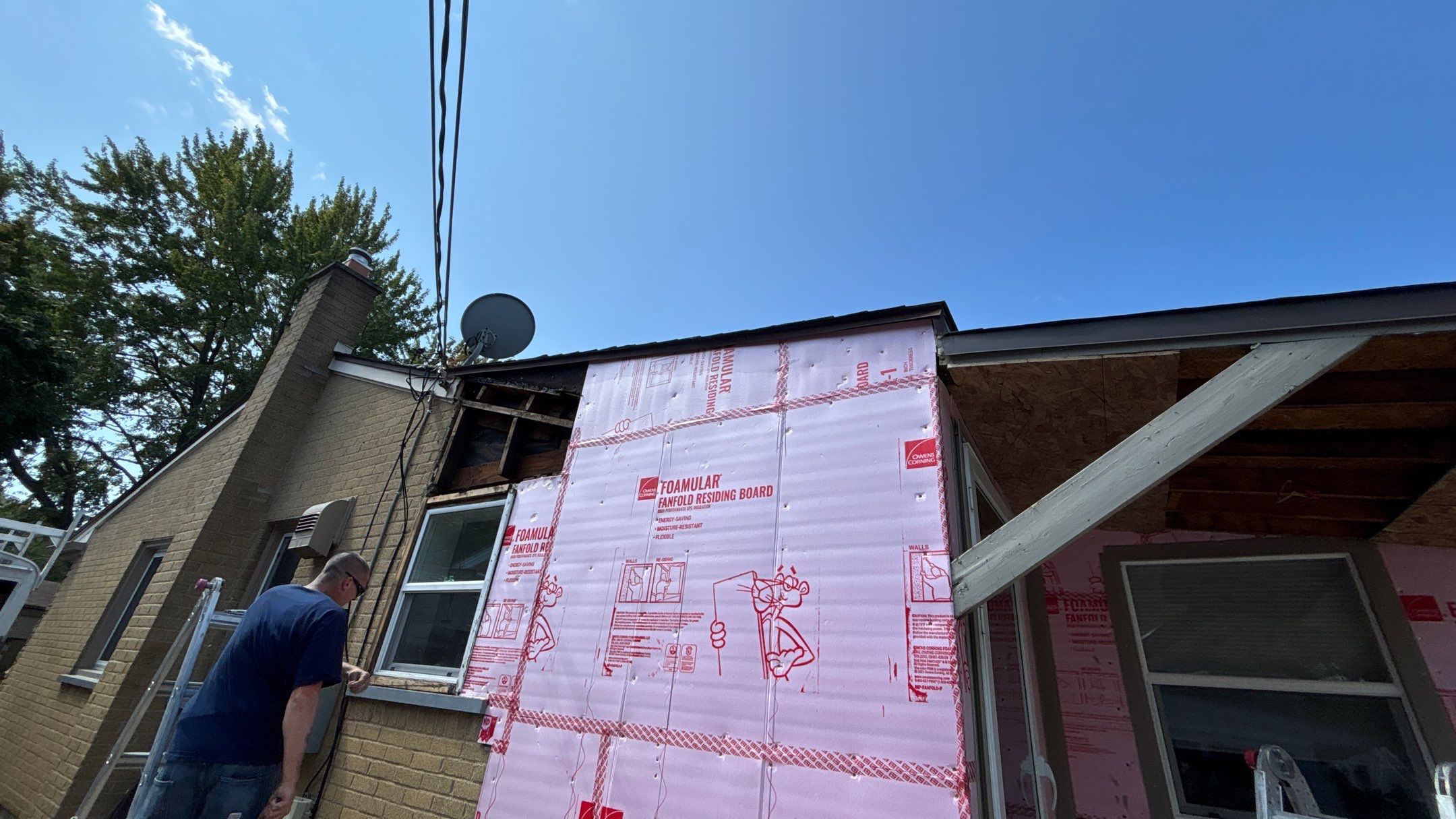 Siding Replacement using Alside Odyssey D4" Tuscan Clay by 180 Contractors