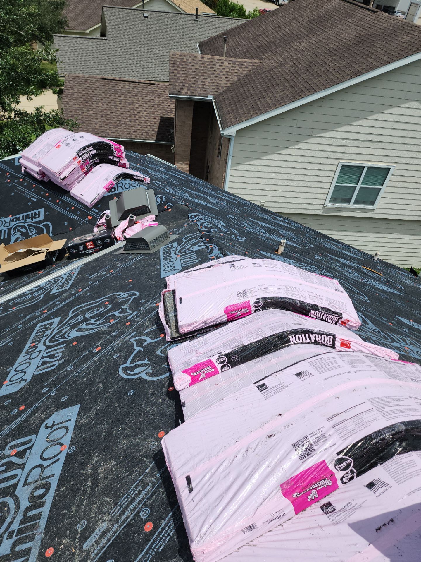 Residential Roofing Repair using Owen's Corning Duration (Lifetime) Shingles by Roof Repair Company