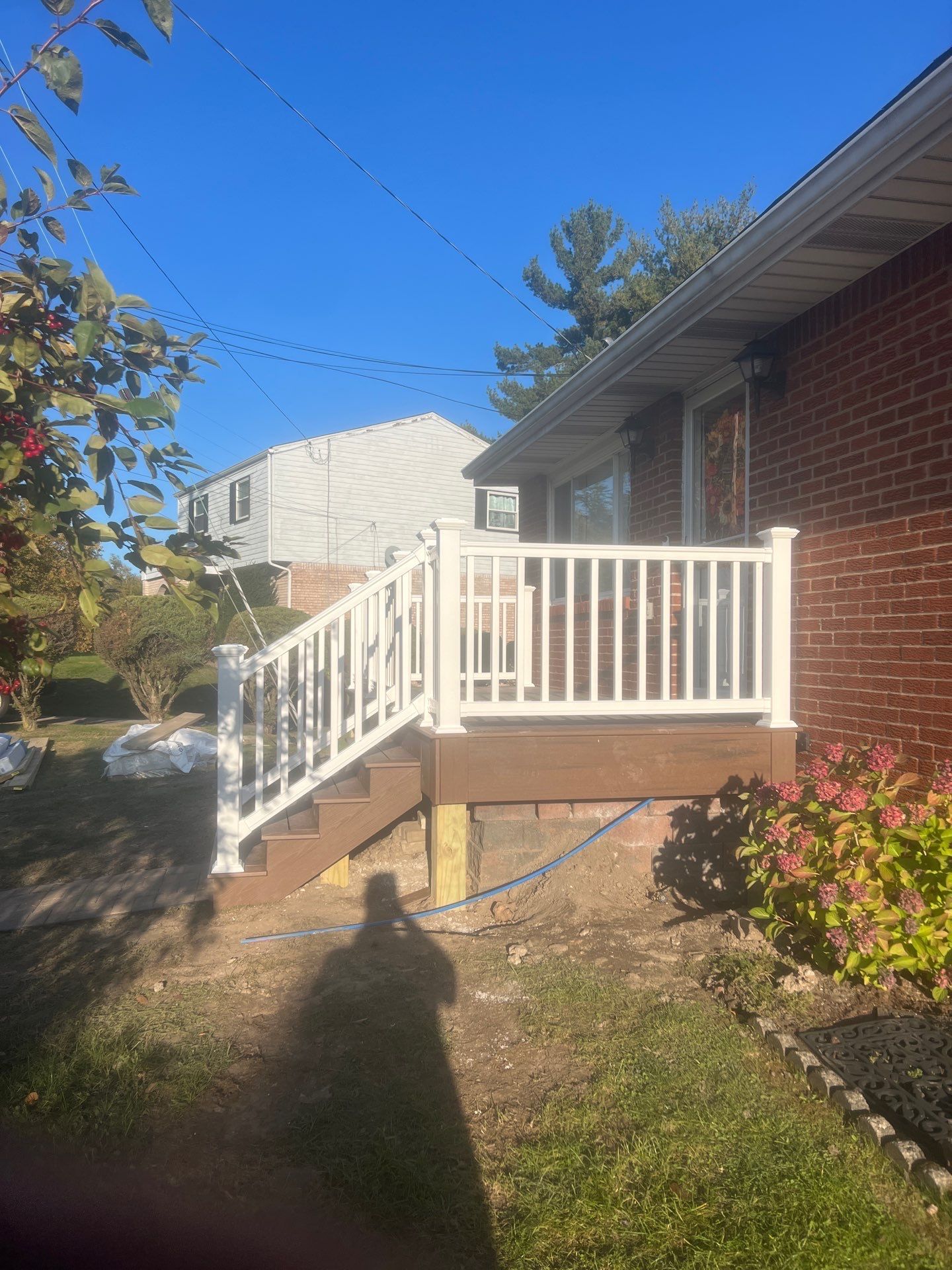 Deck and roof replacement  by Cousins Roofing Siding & Decks