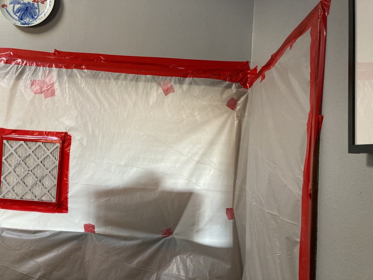 Mold Remediation using Containment by Accountable Home Services