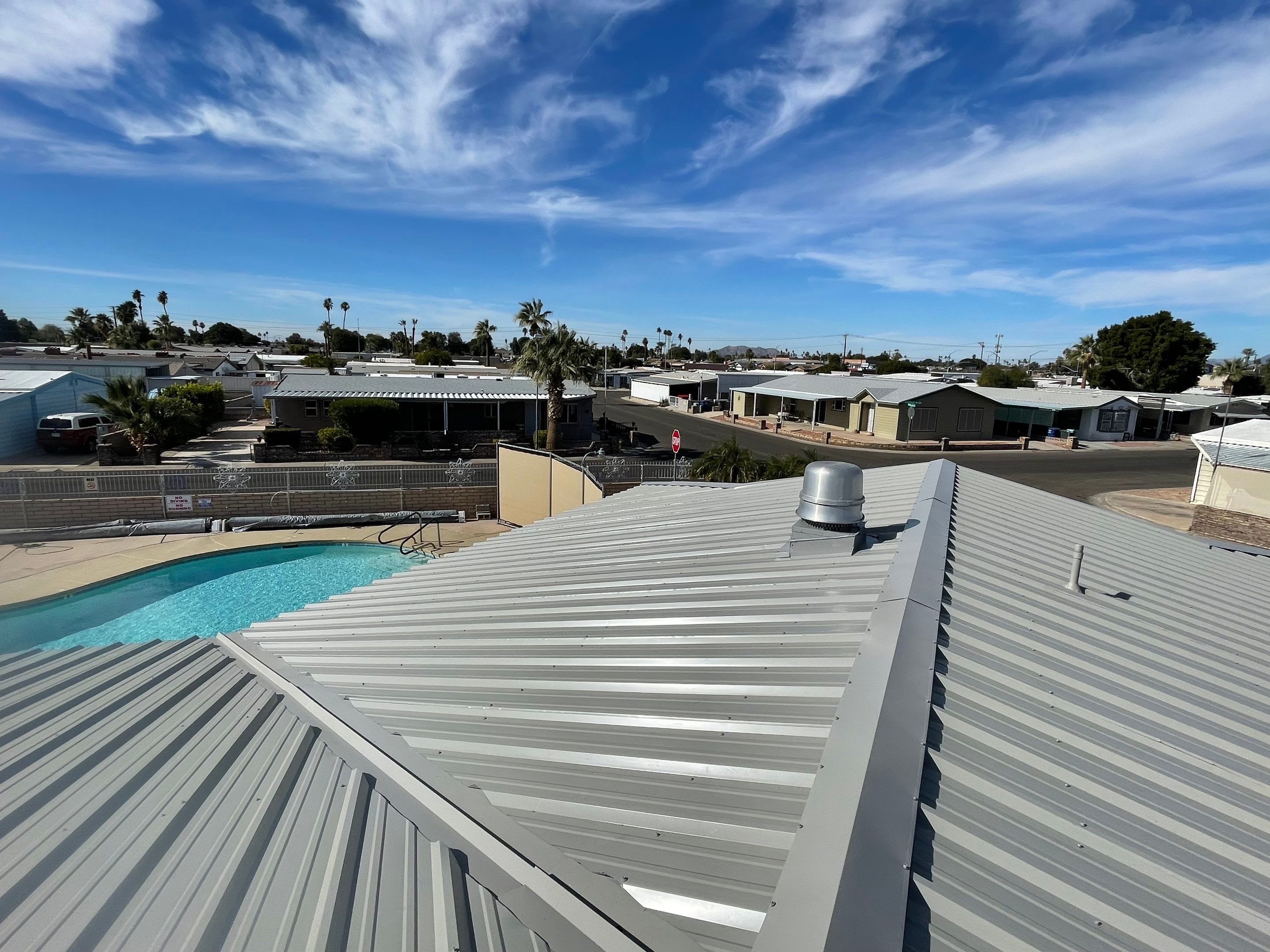 Galvalume Exposed Fastener by Reimagine Roofing