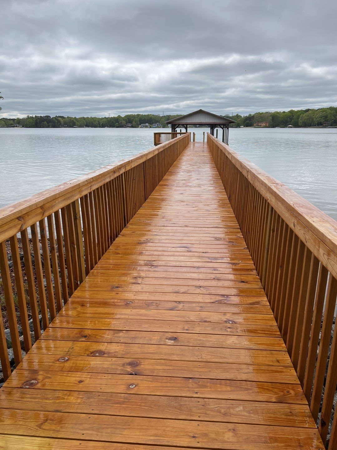 Dock using Wood Sealant by DuraSeal