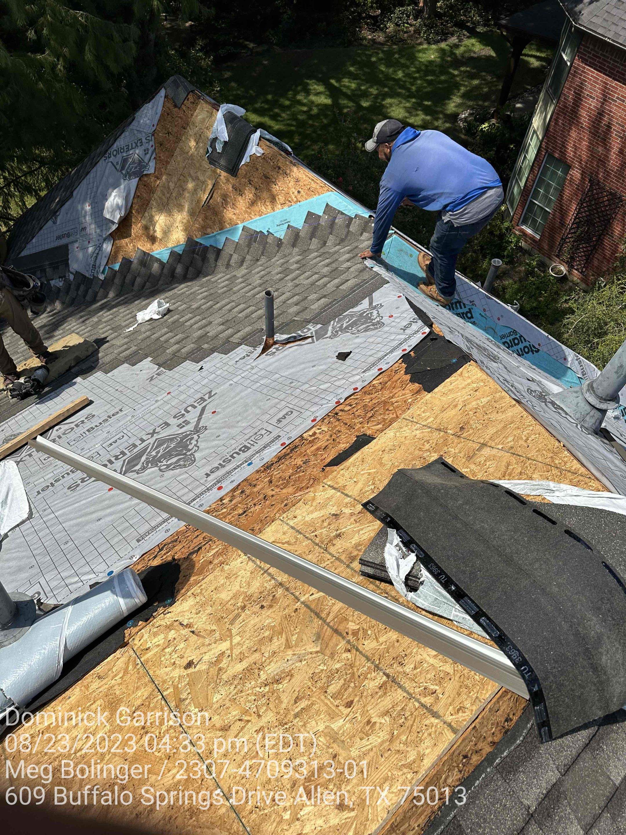 Project in Allen  by Zeus Exteriors