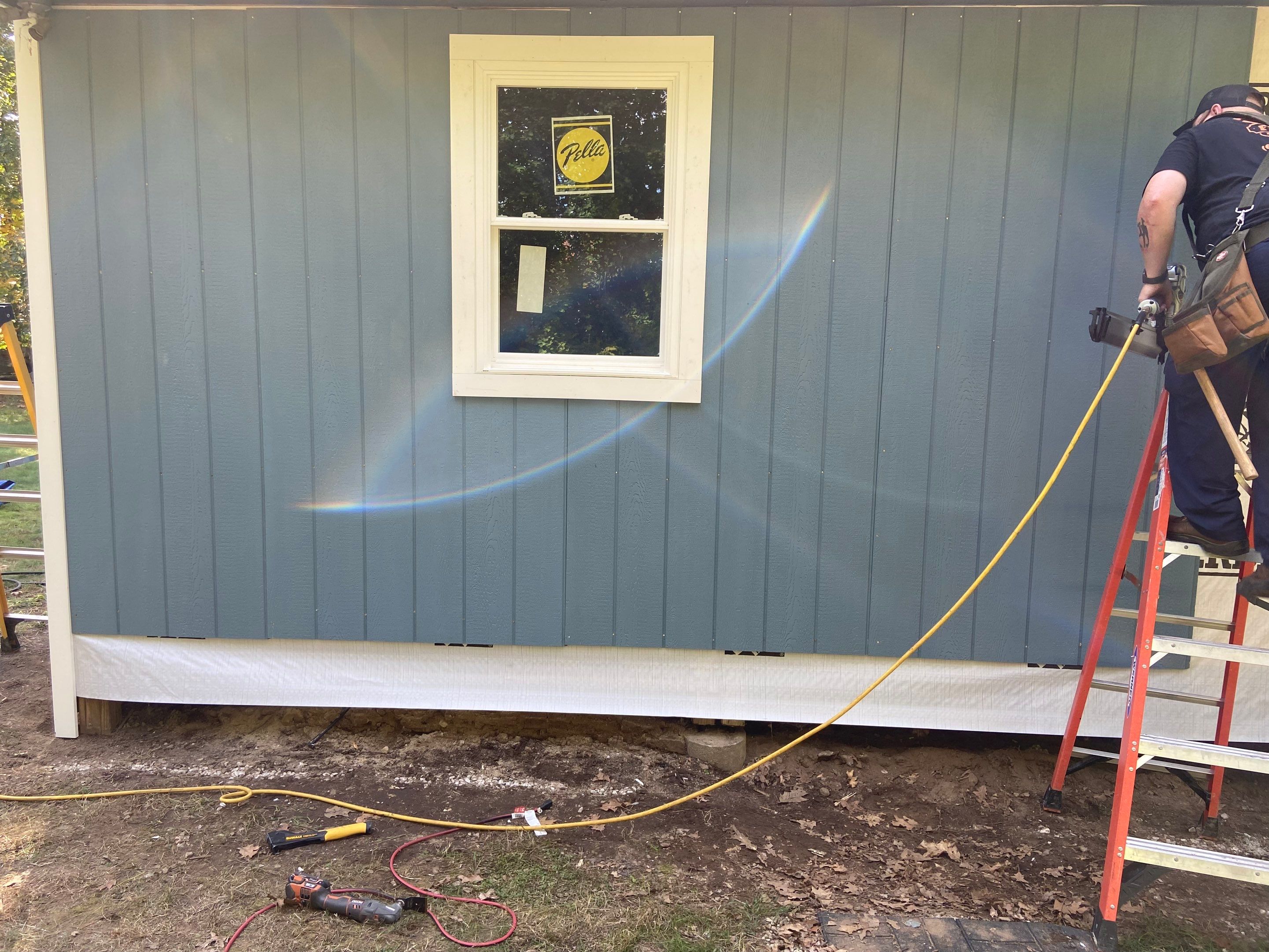 Closed in three-season room by Sensible Home Solutions