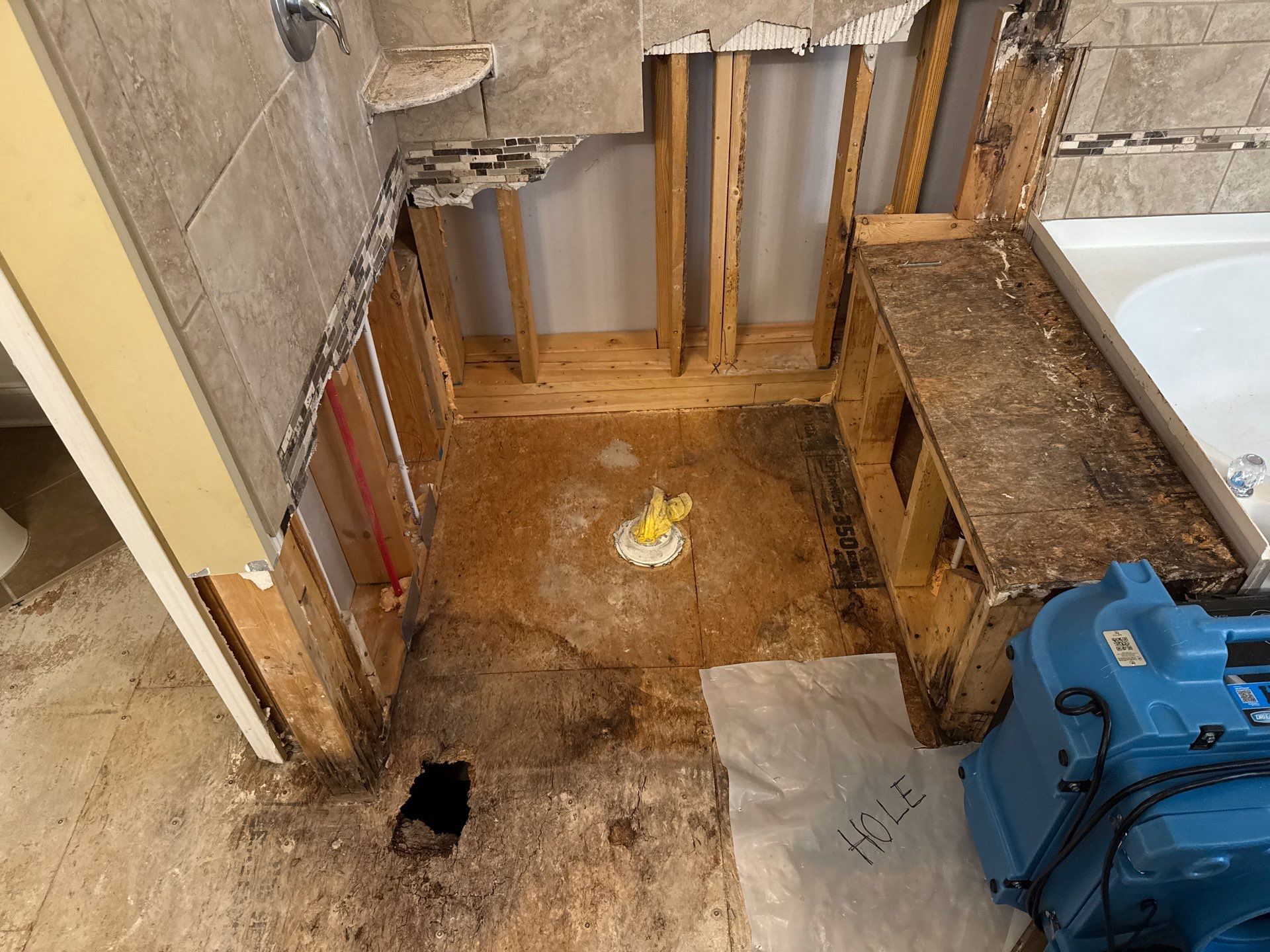 Master bathroom renovation by Prudencio