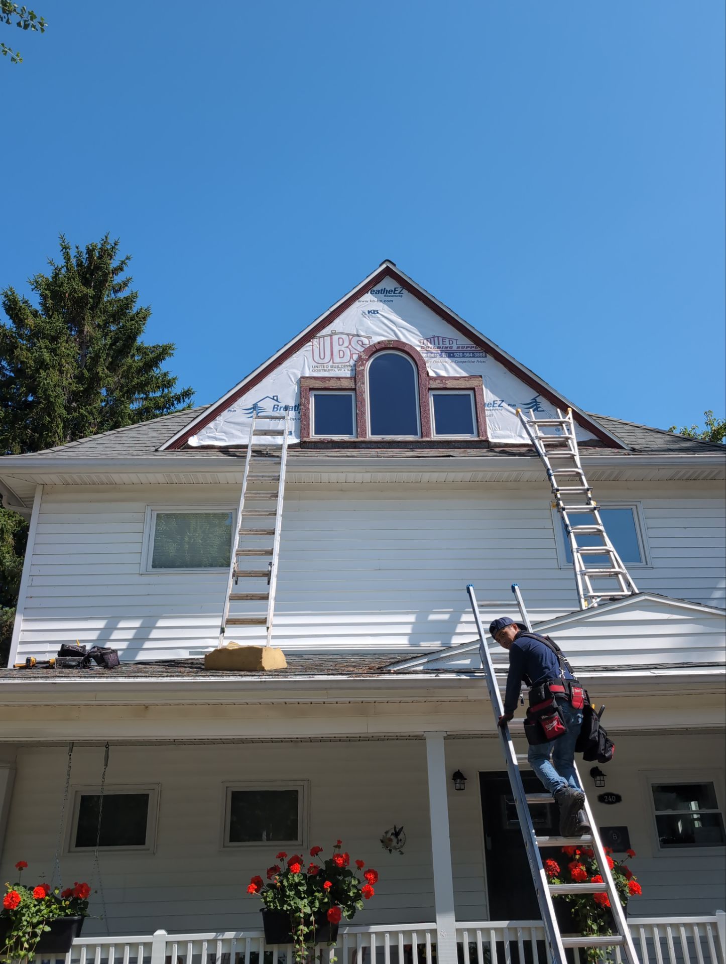 Gable siding and windows! by Gellings Roofing and Siding LLC