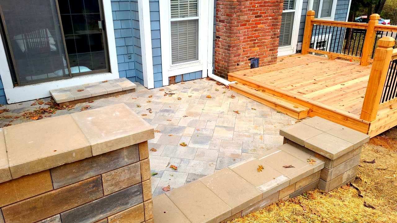 Deck and Patio Custom Build by LAND ESCAPES LLC