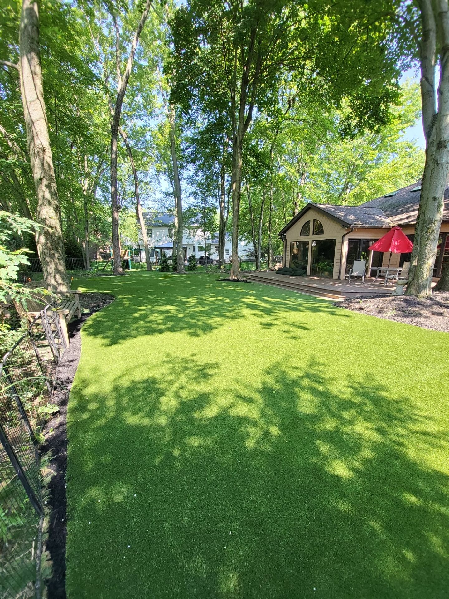 Full Backyard - Pet Lawn in Stow, OH by Southwest Greens Midwest