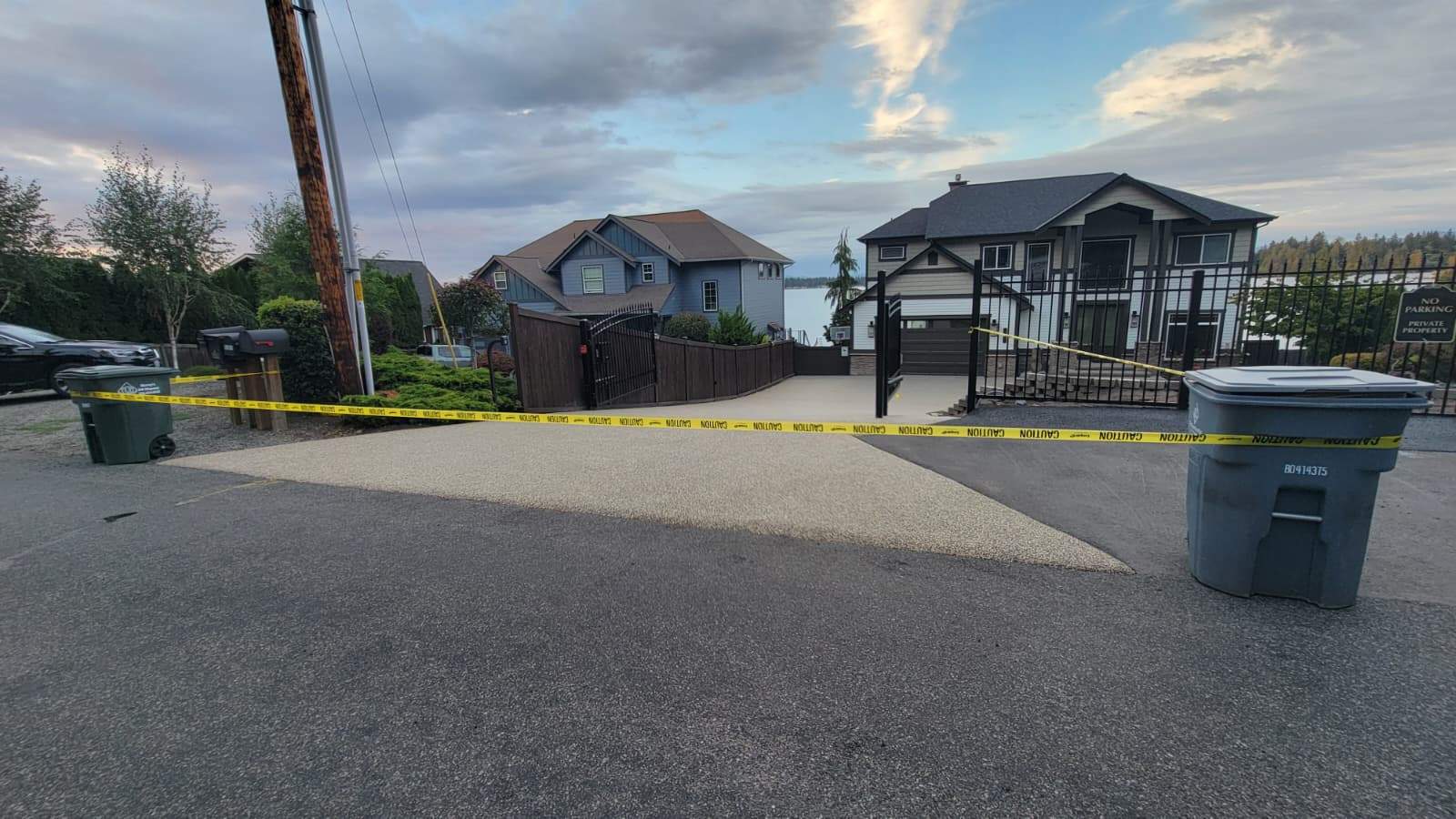 Big Sur Vuba Driveway by Concrete Coating Experts Inc.