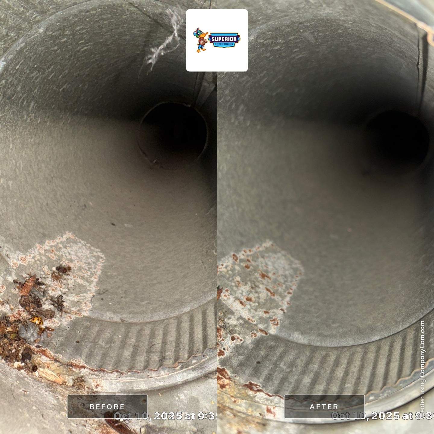 Air Duct Cleaning With a Vacuum Truck in Hubbard, OH by Superior Air Duct Cleaning