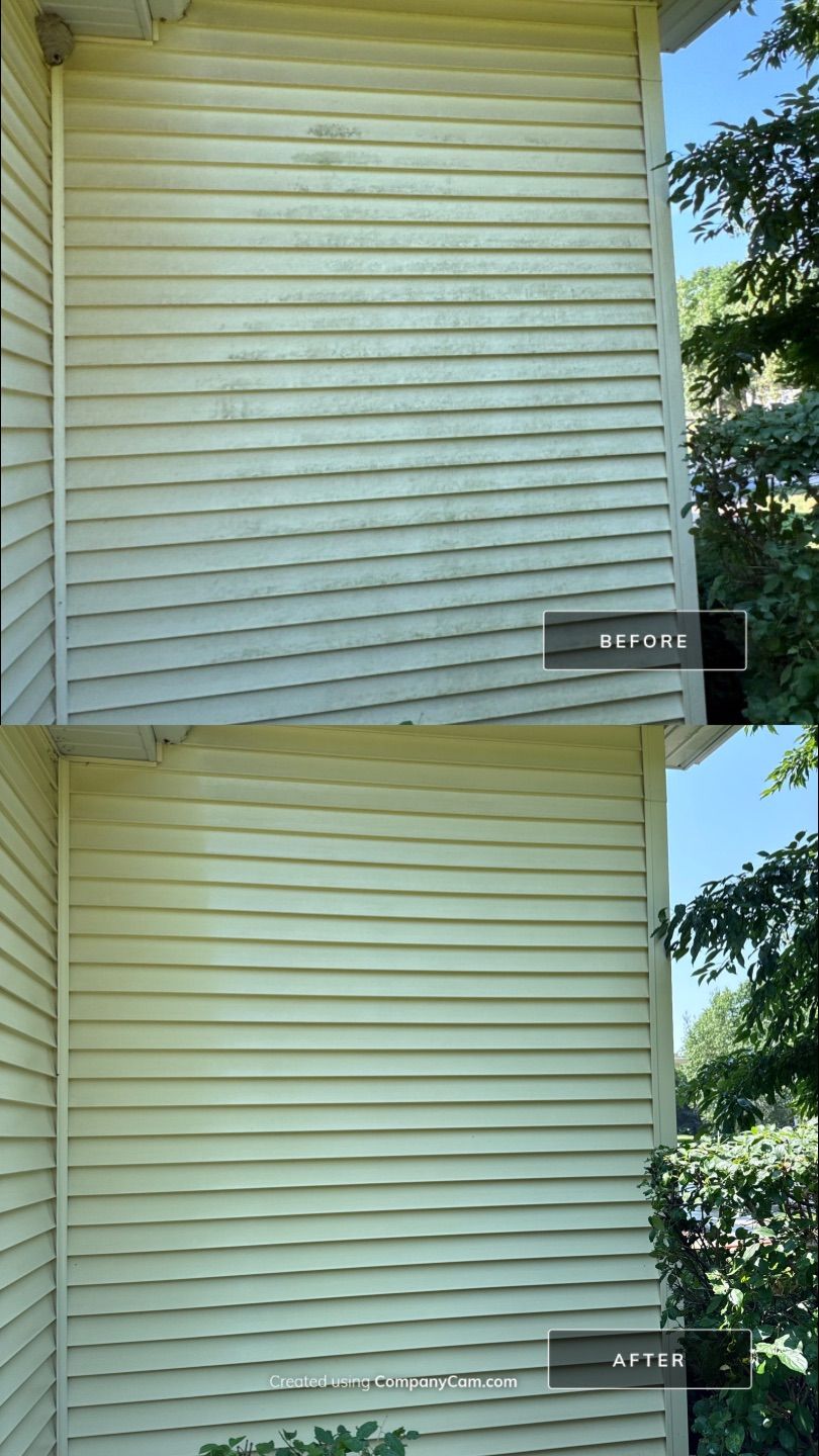 Project in McHenry by Simmons Power & Soft Washing