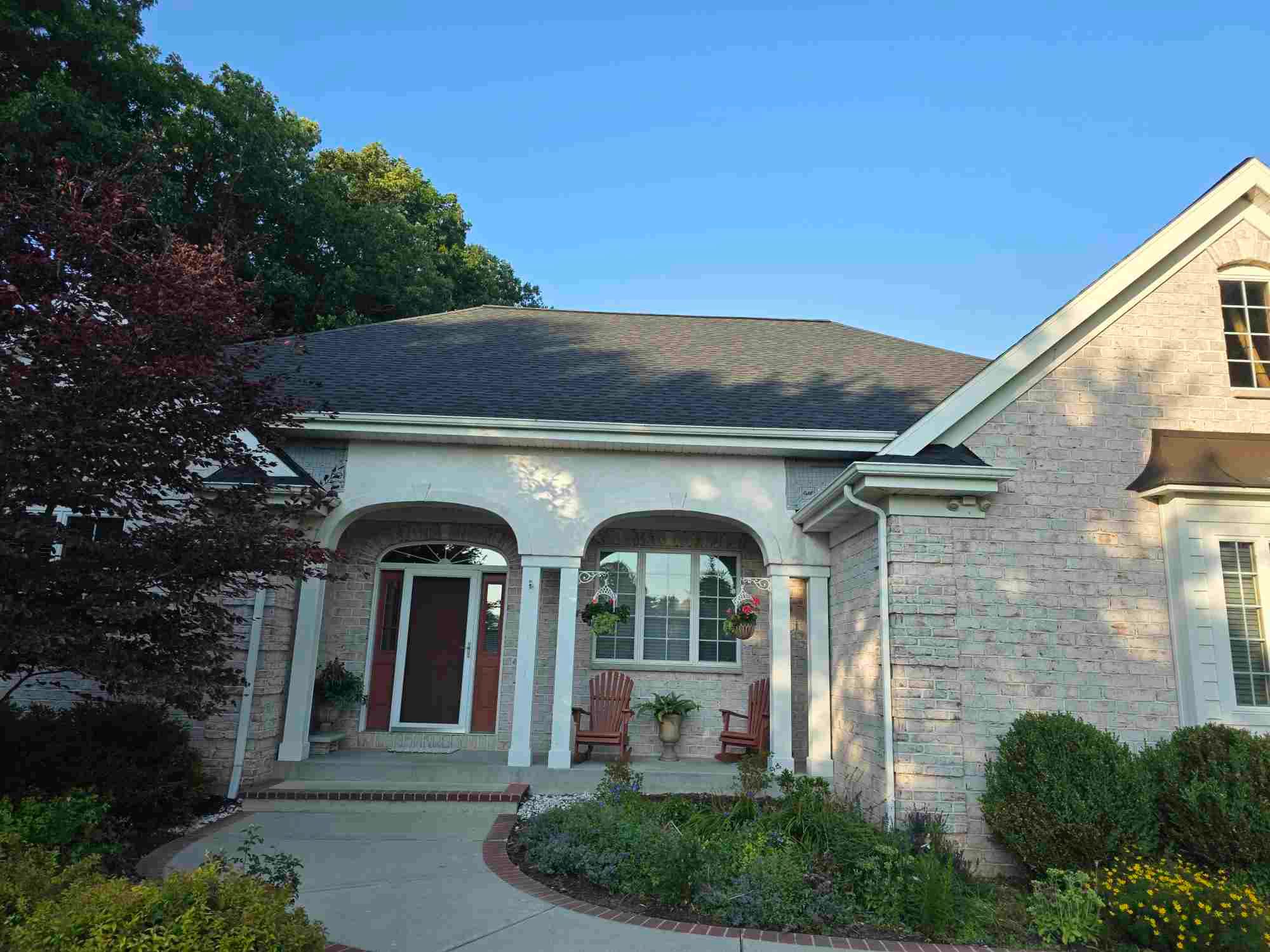 Classic Stucco Beauty  by Gellings Roofing & Siding