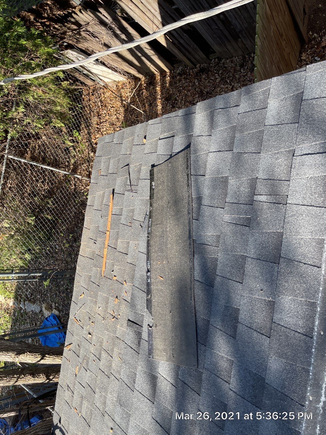 Historical Home needed a full decking and new roof by First United Roofing & Construction
