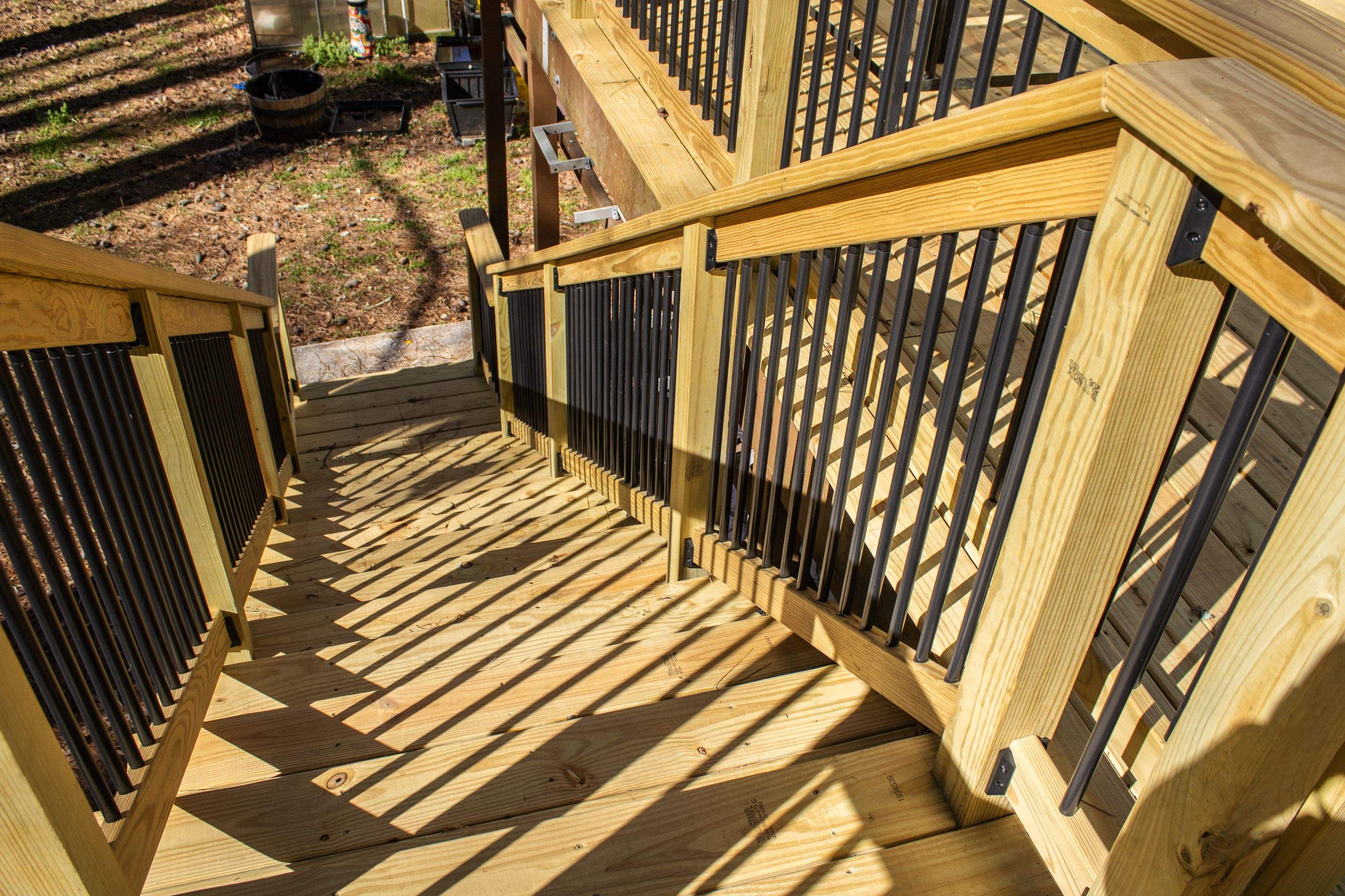 Lawrenceville, GA Deck Resurface using Pressure Treated Pine by Nelson Exteriors 