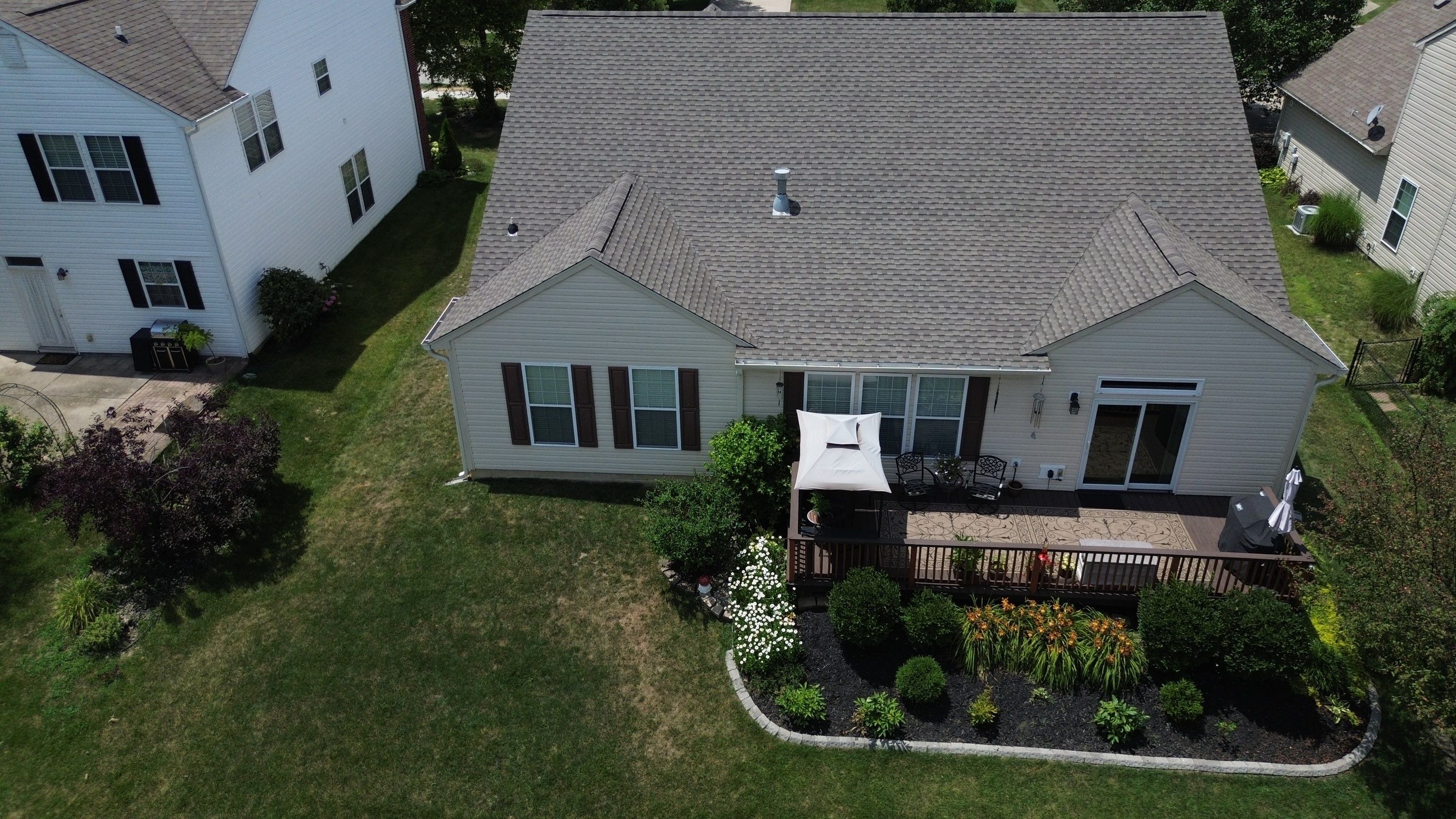 Project in Greenwood by Moss Roofing