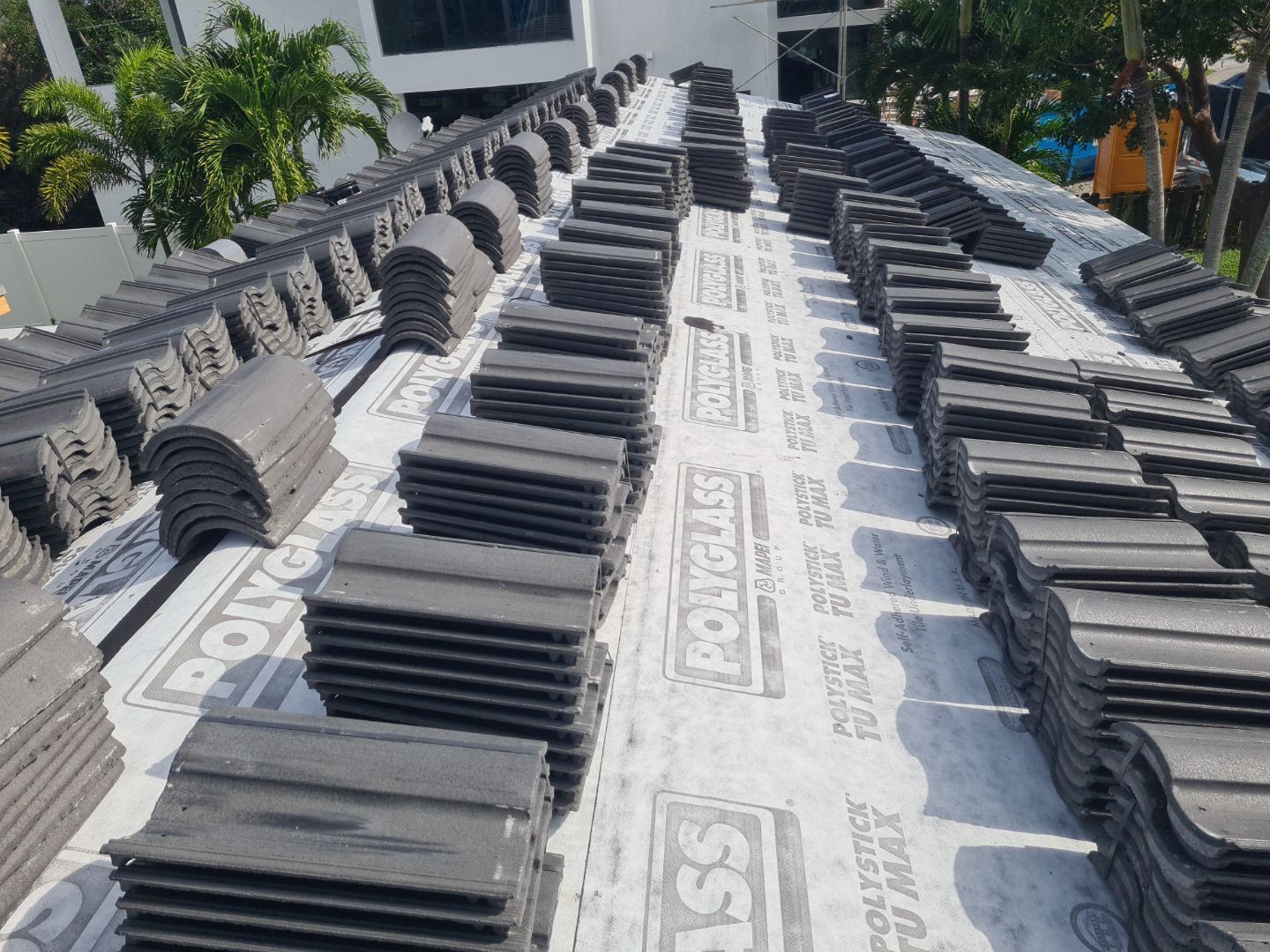 Residential Roofing Installation using Eagle Roofing Tile by BLUES BROTHERS ROOFING