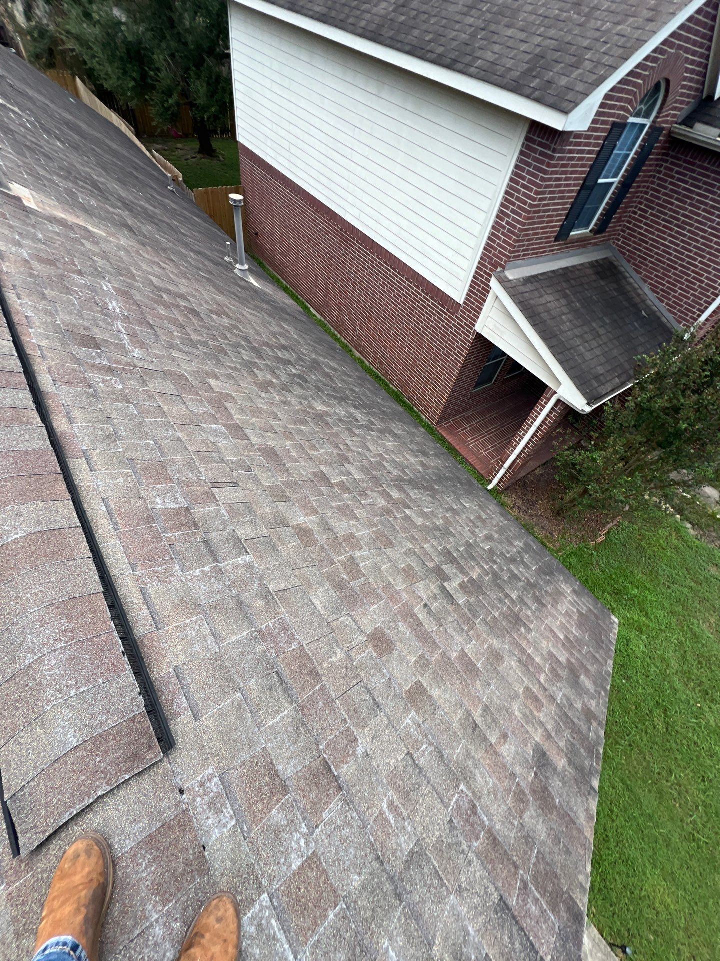 Residential Roofing Repair using Owen's Corning Duration (Lifetime) Shingles by Roof Repair Services LLC