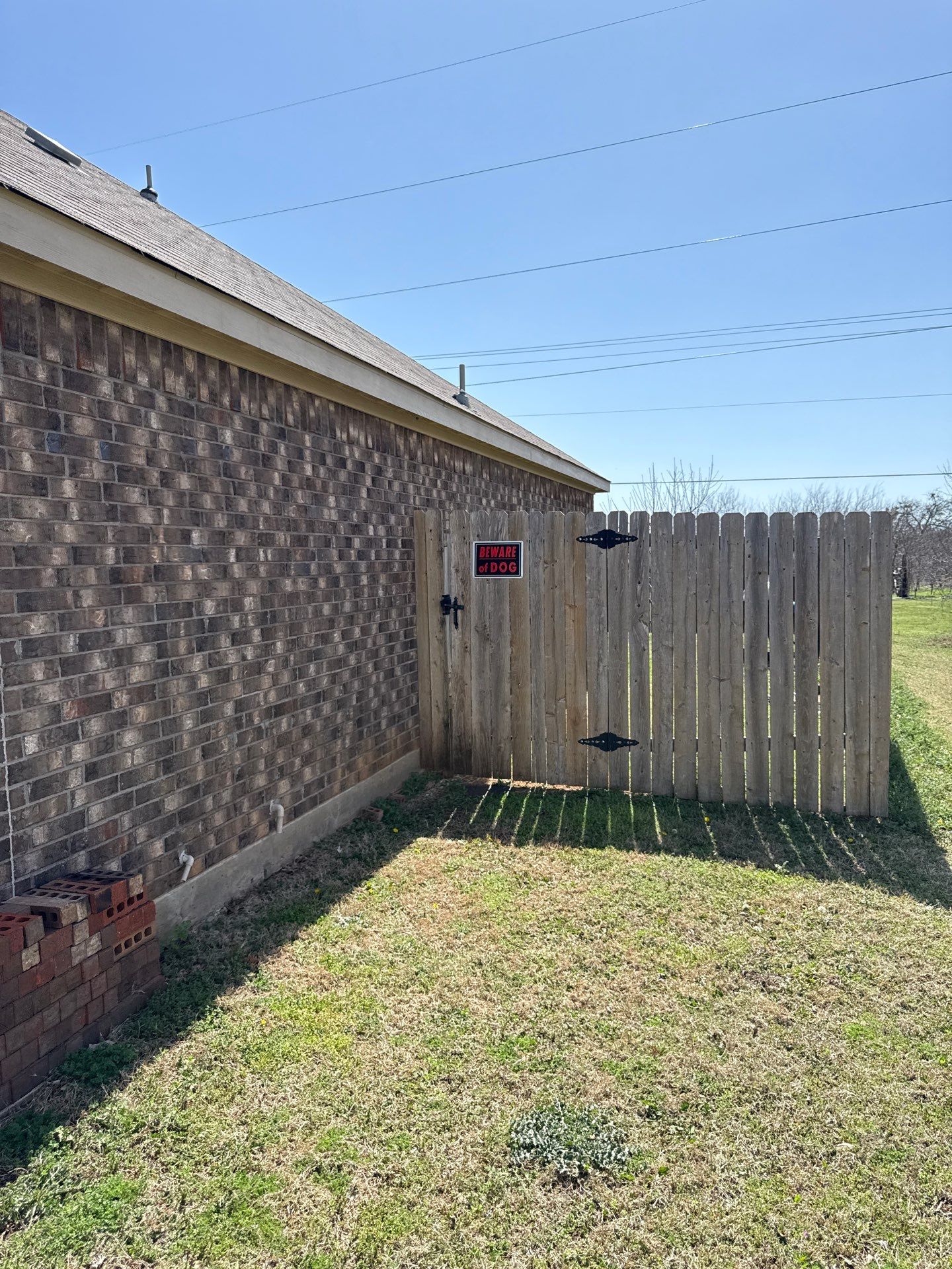 Project in Crowley by Zeus Exteriors