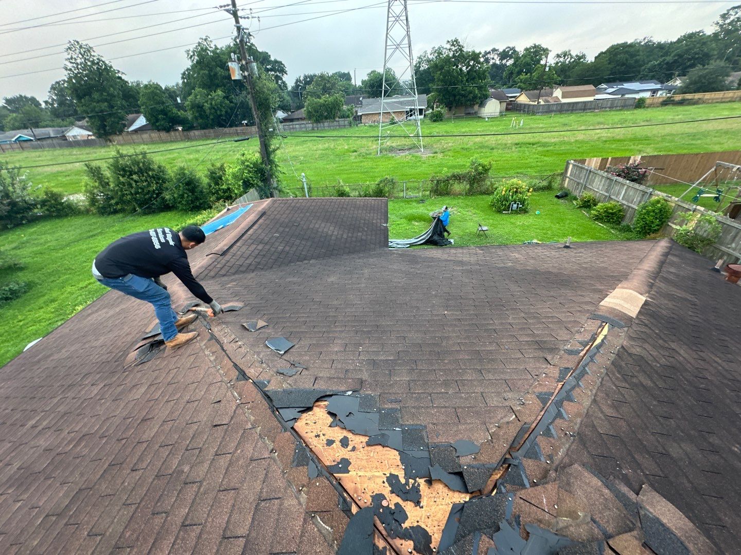 Residential Roofing Repair using Owen's Corning Duration (Lifetime) Shingles by Roof Repair Company