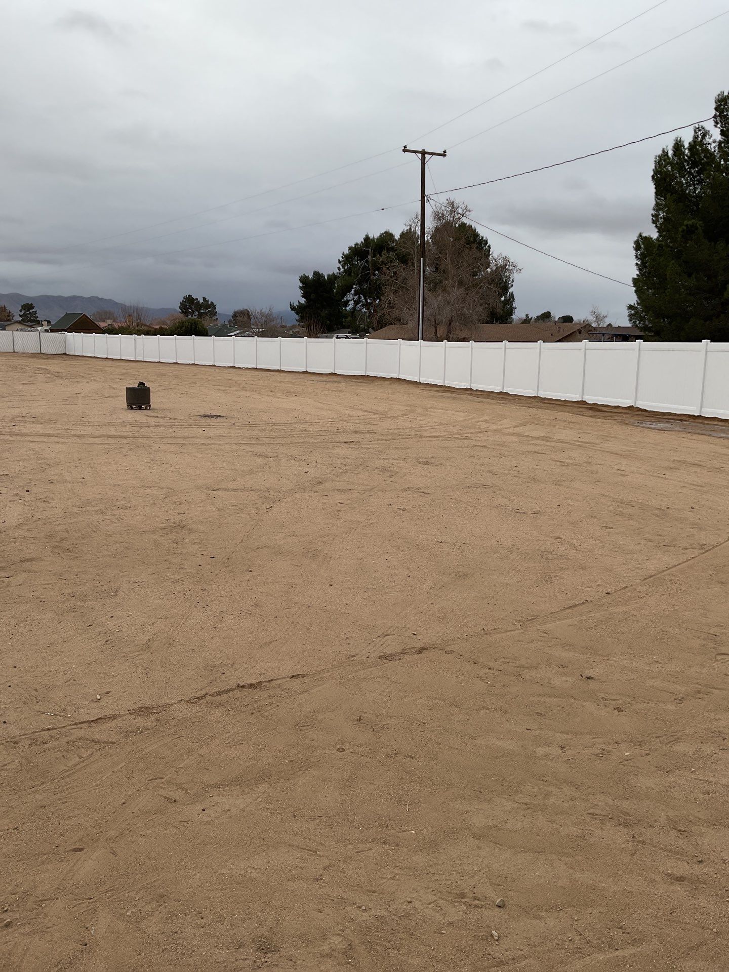 Fence Installation using Vinyl by Fence Guys Inc. 