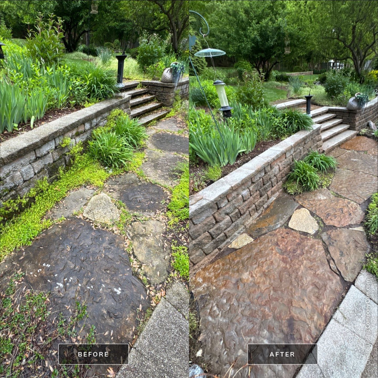 Project in Algonquin by Simmons Power & Soft Washing