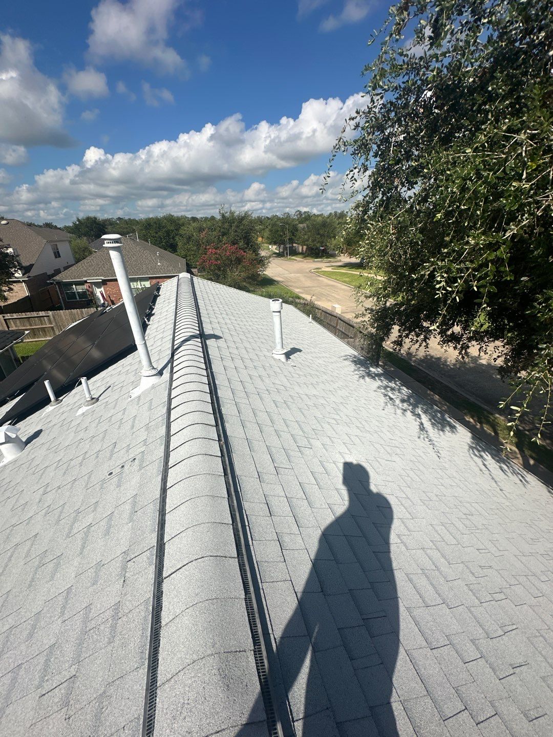 Hail Damage using Owen's Corning Duration (Lifetime) Shingles by Roof Repair Company