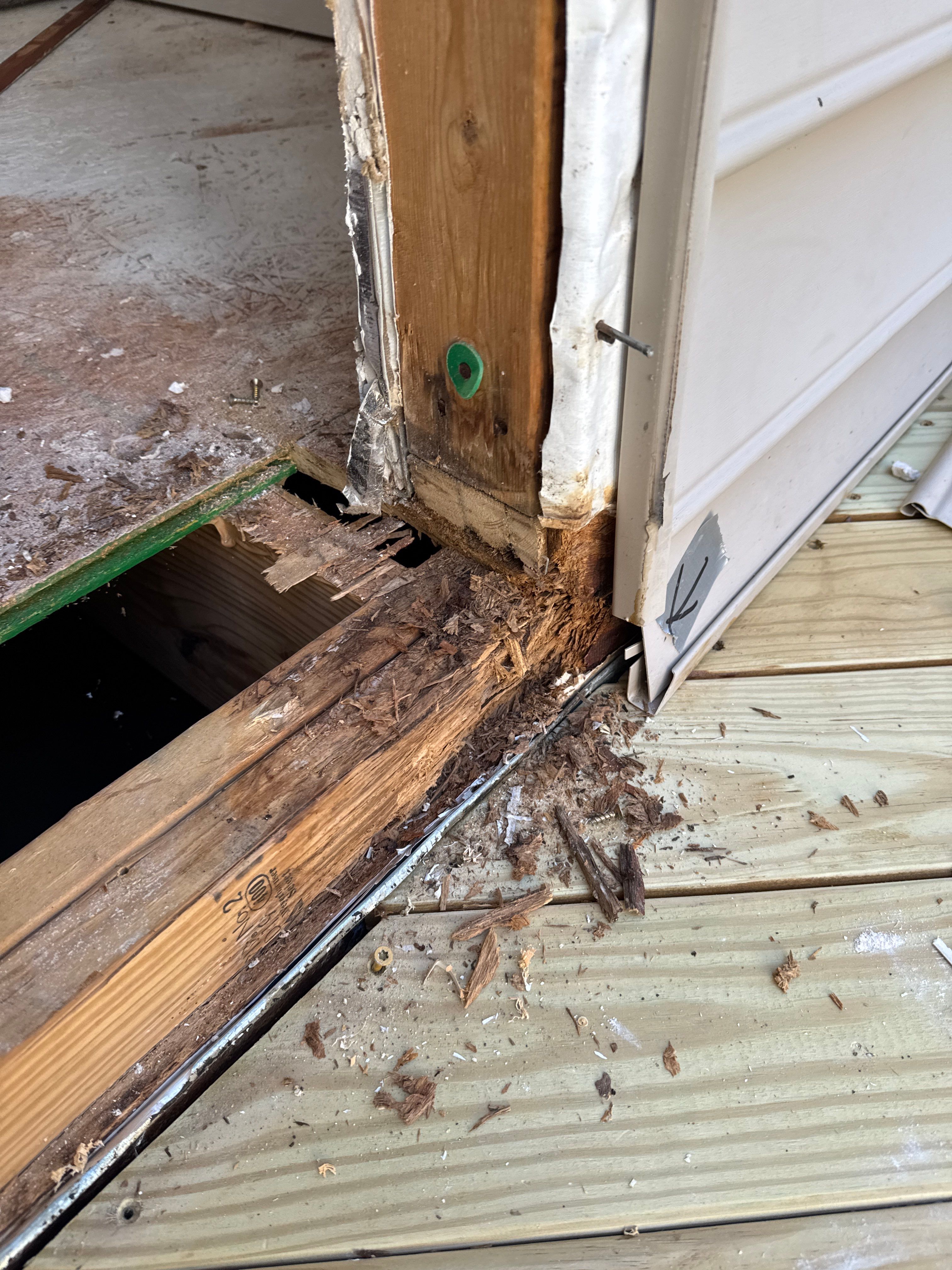 Two Door Replacements & Major Rot Repair! by A Step Above Handy LLC