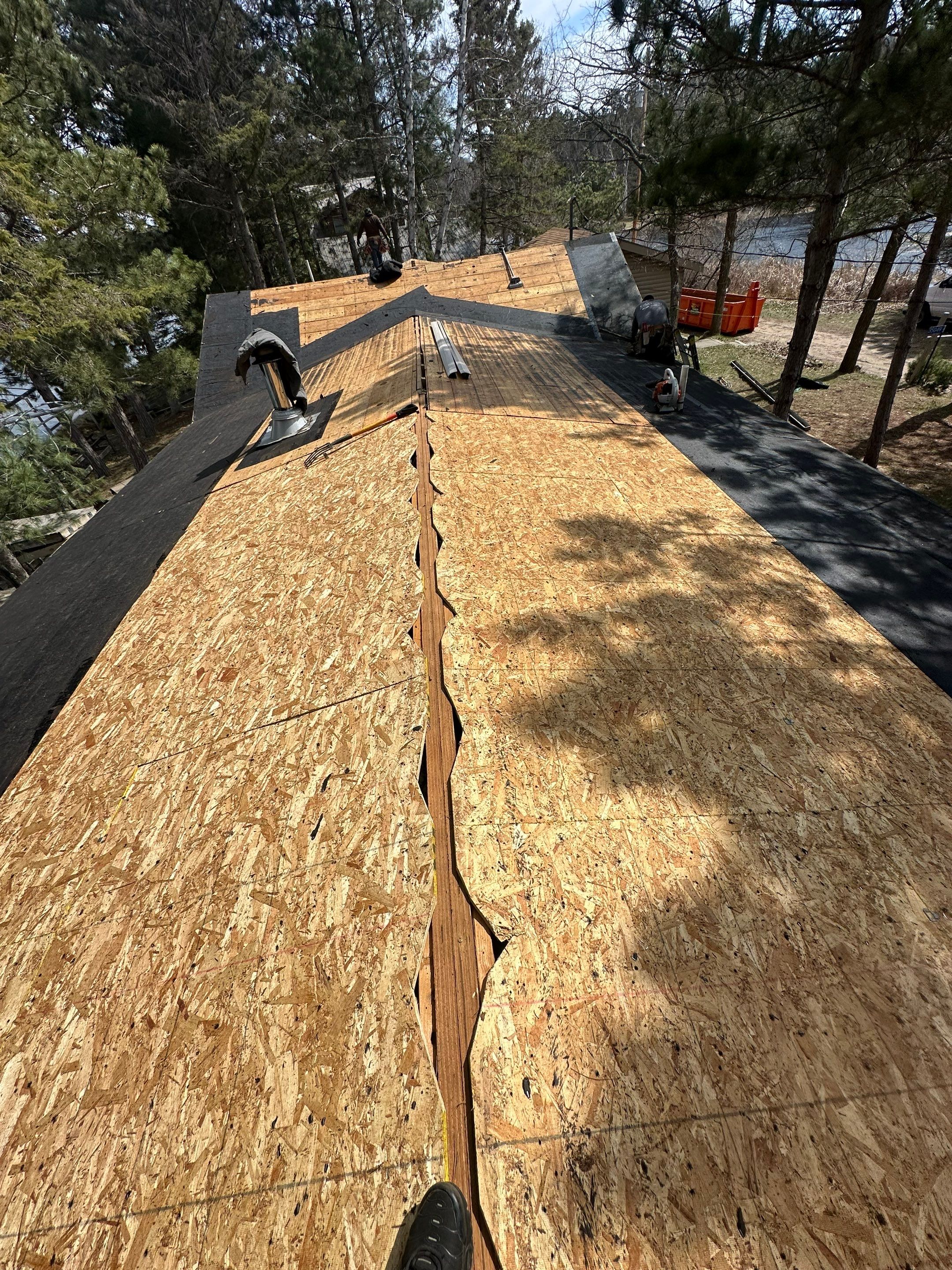 Project in Pequot Lakes by CoMitted 365 Roofing & Exteriors 