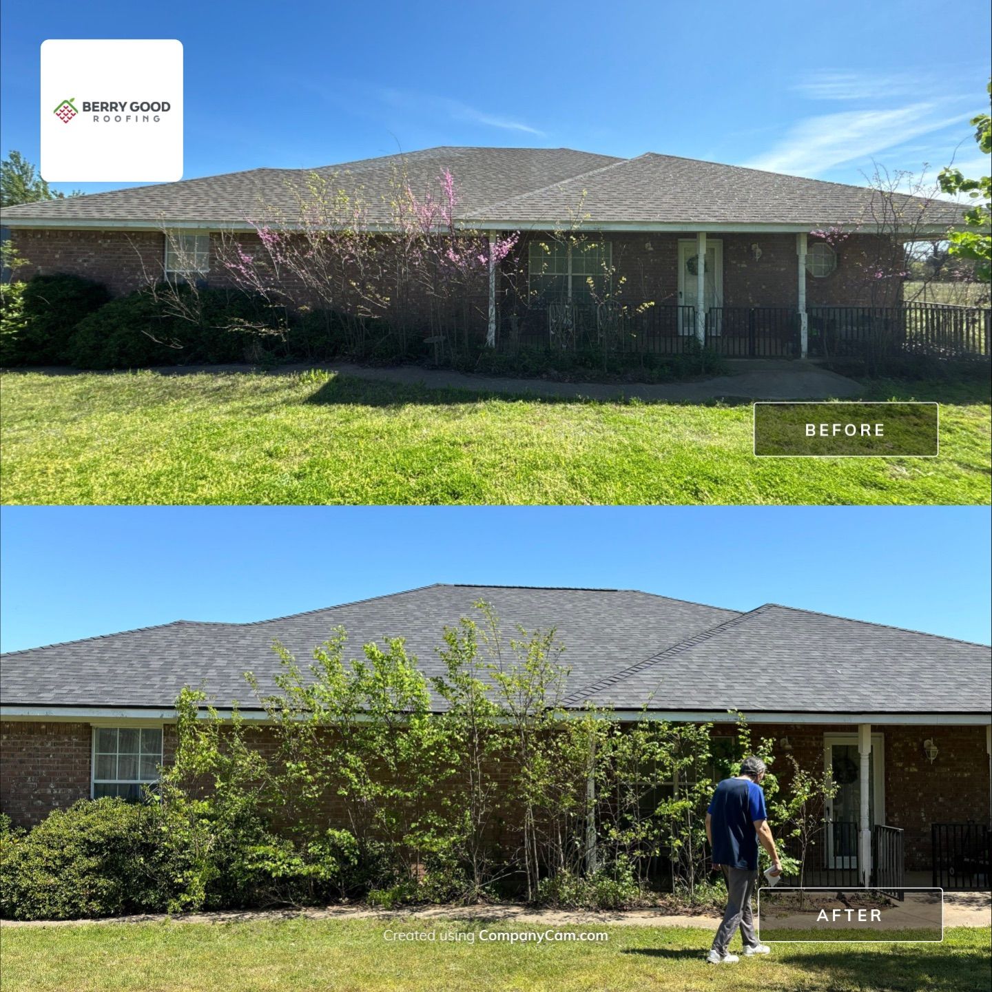 Storm Restoration Project  by Berry Good Roofing 
