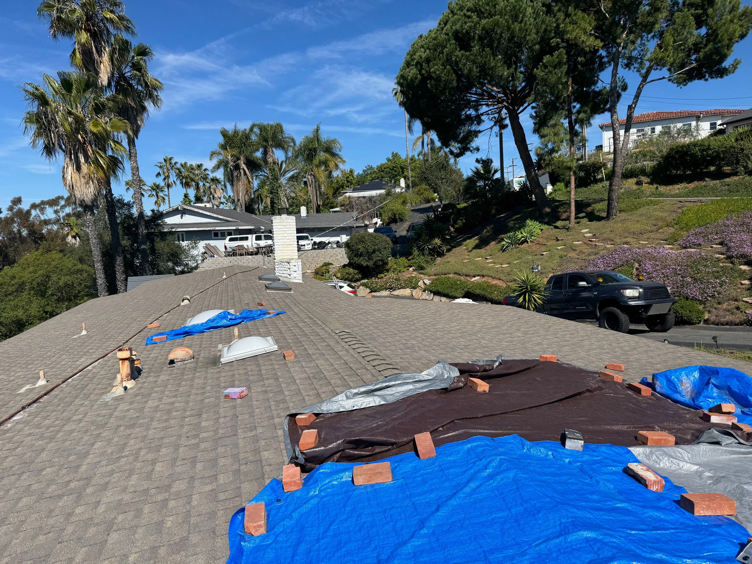 Vista, CA Deferred Roof Replacement Leak Repair & Skylight Replacemen by Zenith Roofing Services