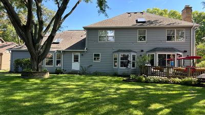 Turtle Shell gutter protection installation in Naperville, IL 60540, photograph 12