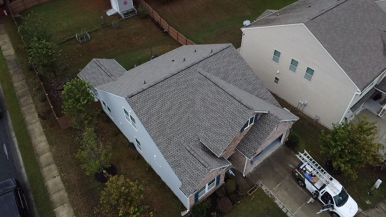 GAF HDZ Weathered Wood by Skybird Roofing