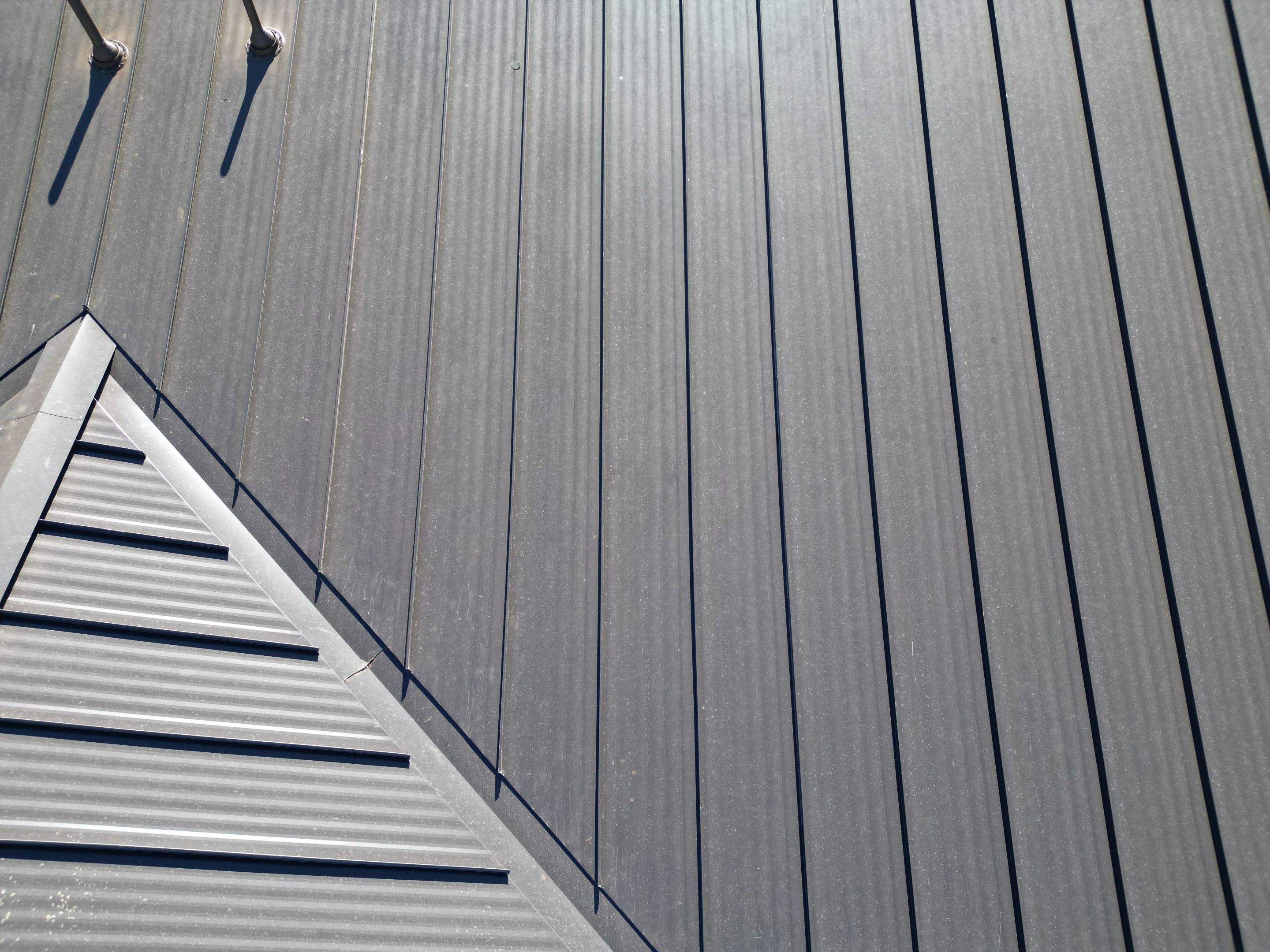 Dark Bronze Standing Seam Metal Roof by RoofsOnly.com