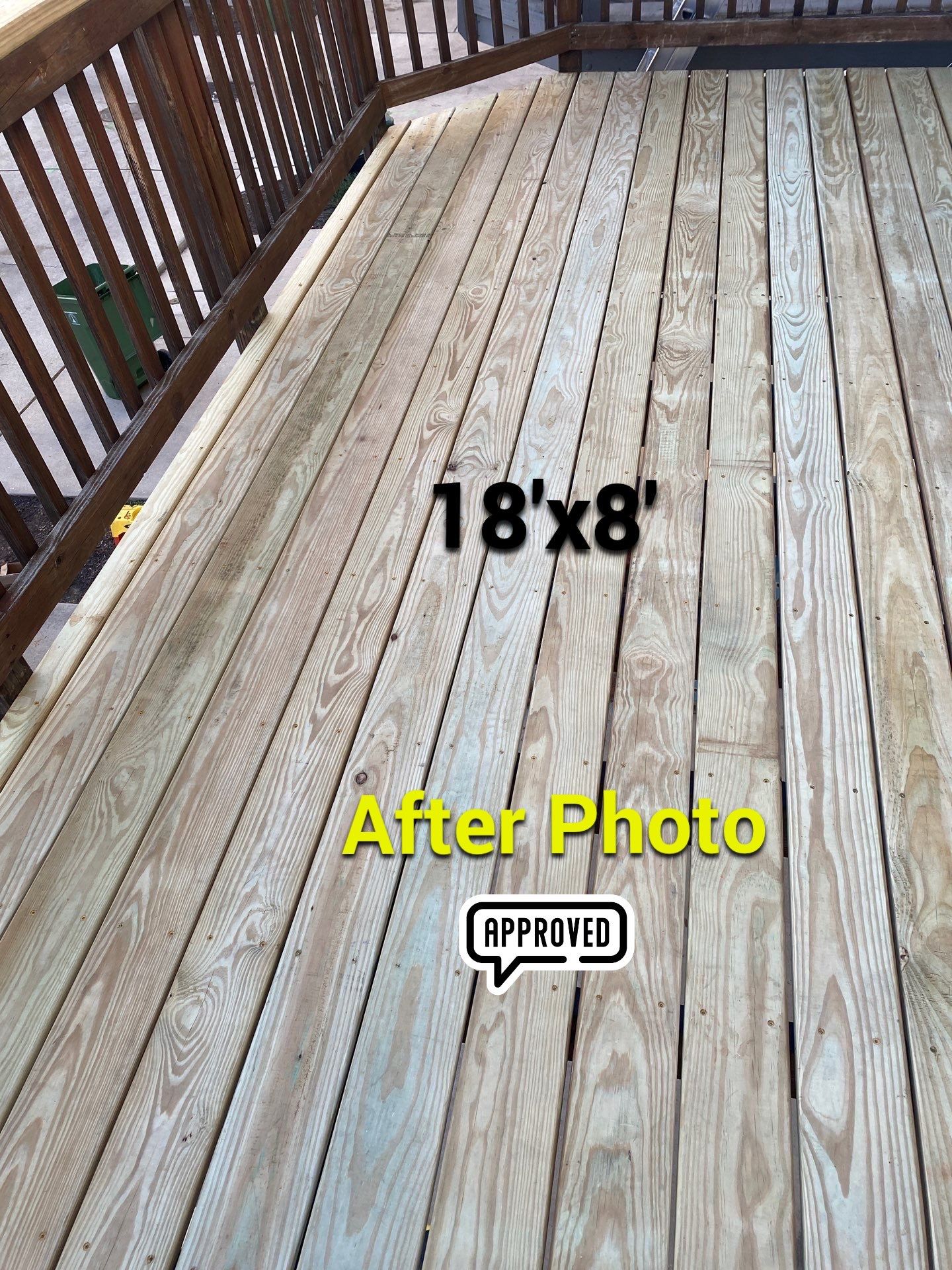Deck Repair, New steps, New Paint job  by Alpha Design Services