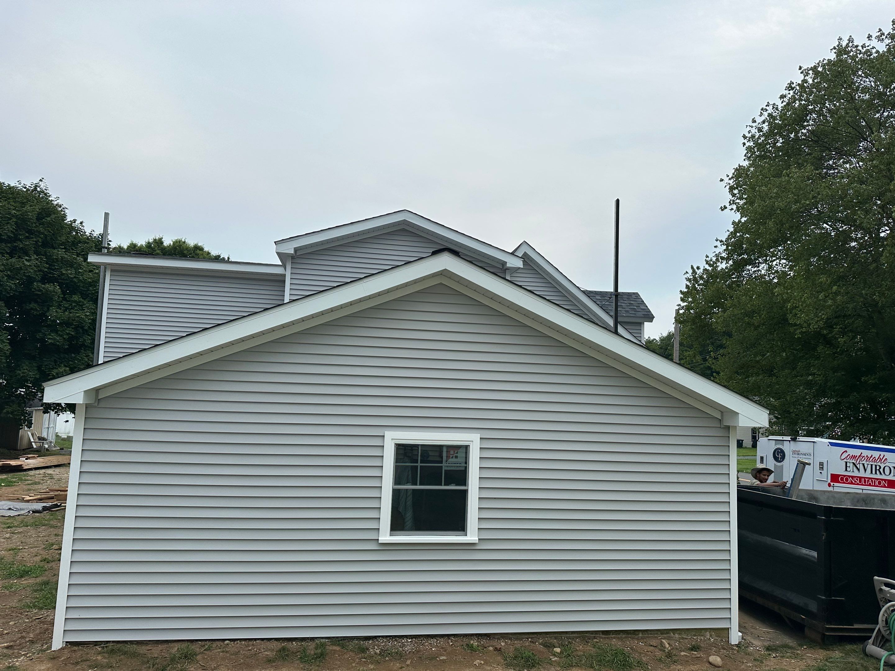 Residential Roofing Installation using Owens Corning TruDefinition Duration AR - Slatestone Gray by A Plus Exterior
